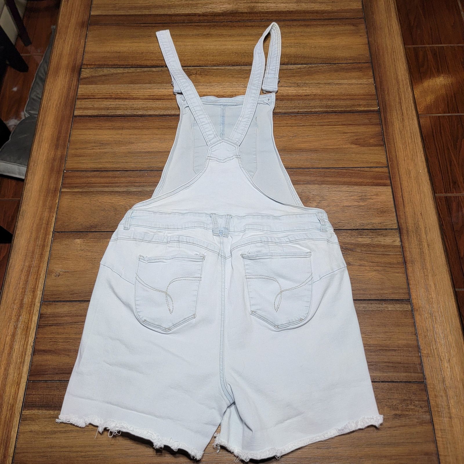 Other YMI Curvy Fit Light Wash Denim Shortalls - Size 15/32 Size 33" - 4 Thumbnail