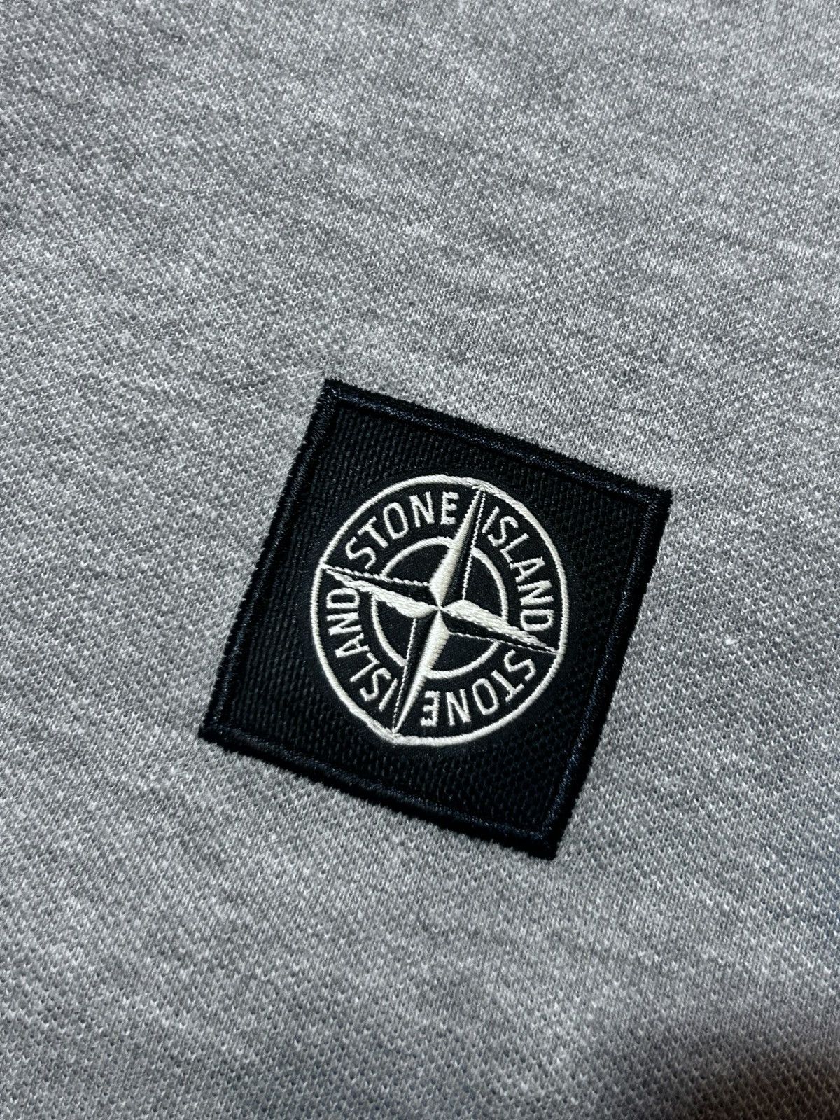 Stone Island Stone Island Slim Fit Polo Shirt – Grey Authentic Piece Size US M / EU 48-50 / 2 - 5 Thumbnail