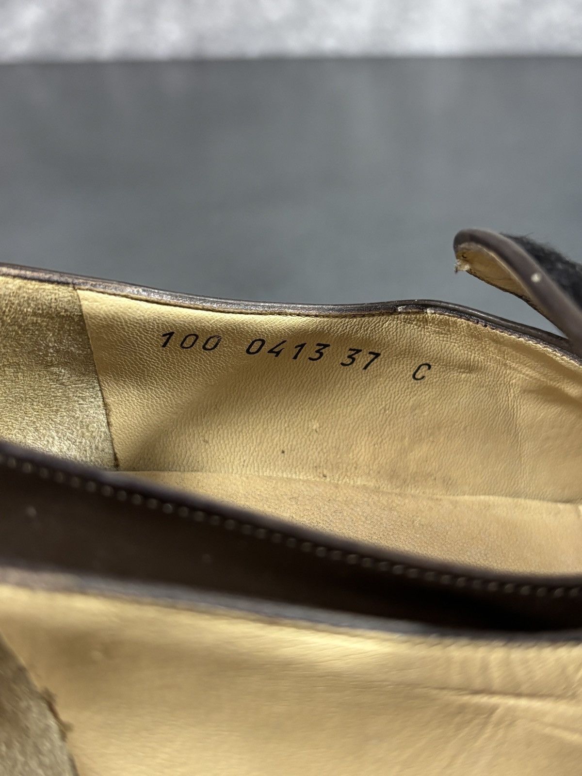 Gucci Vintage Gucci Horsebit Loafers 90s Tom Ford Pony Hair 2000s Size US 7 / IT 37 - 16 Thumbnail