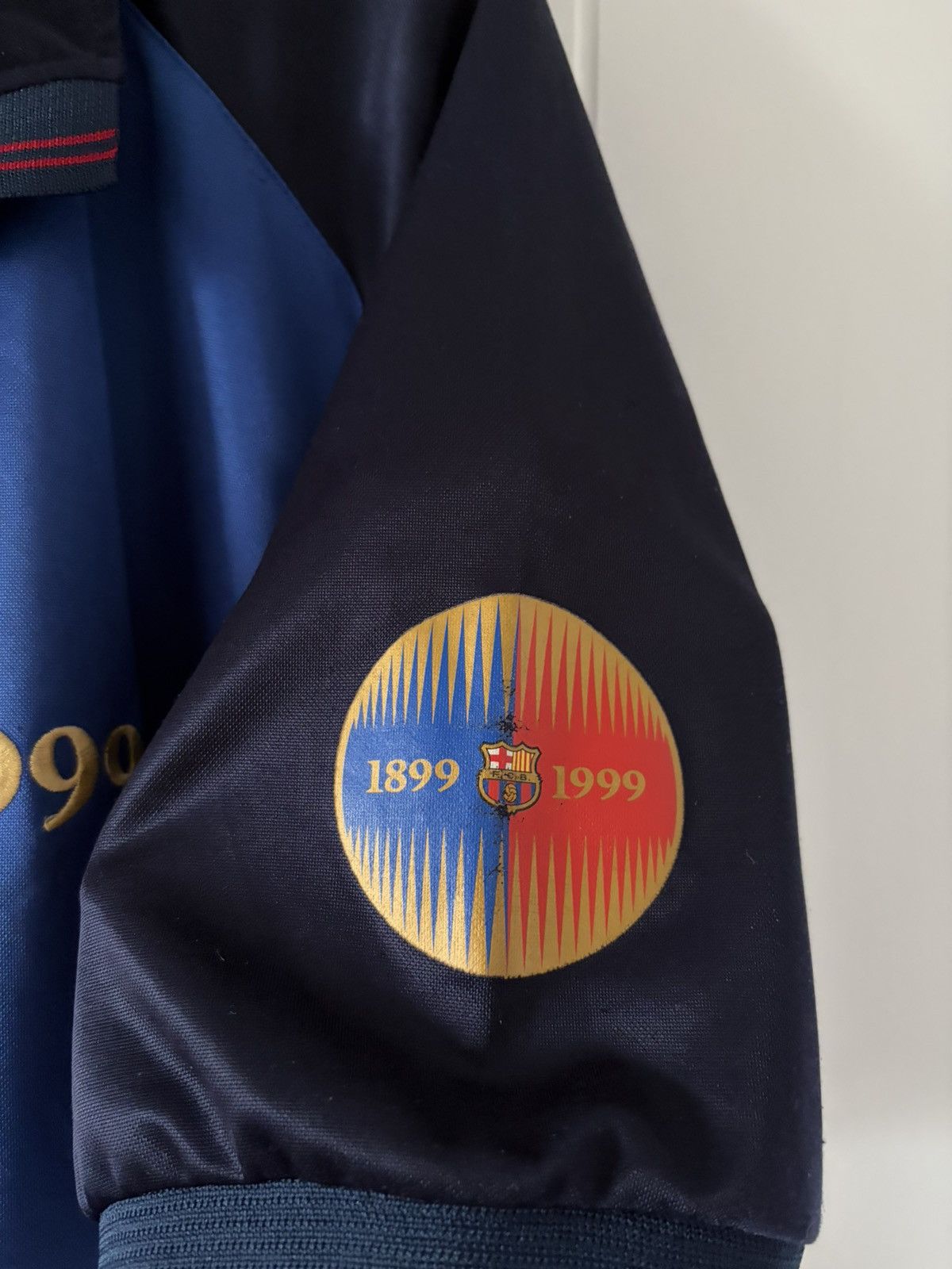 Barcelona nike 1999/2000 domowa vintage — zdjęcie 6