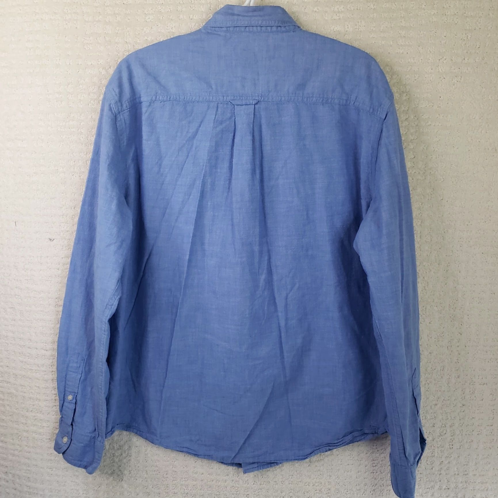Chaps CHAPS Button-Down Shirt XL Blue Easy Care Long Sleeve Shirt with Pockets Size US XL / EU 56 / 4 - 6 Thumbnail