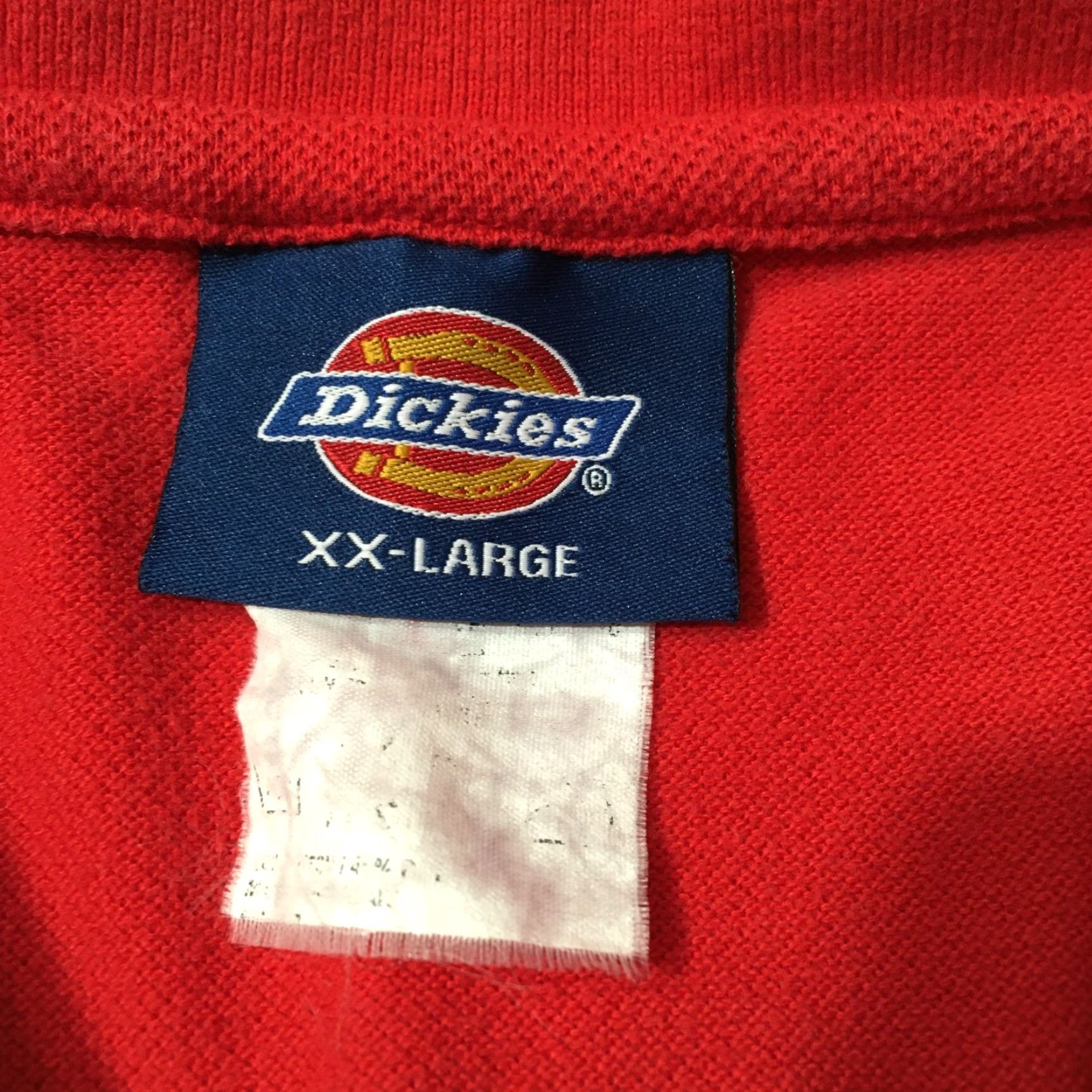 Dickies Dickies Polo Shirt Mens Short Sleeve Collared 2XL Red Solid Golf Workwear Polo Shirt Dickies Mens Short Sleeve Polo 2XL Red Size US XXL / EU 58 / 5 - 4 Thumbnail