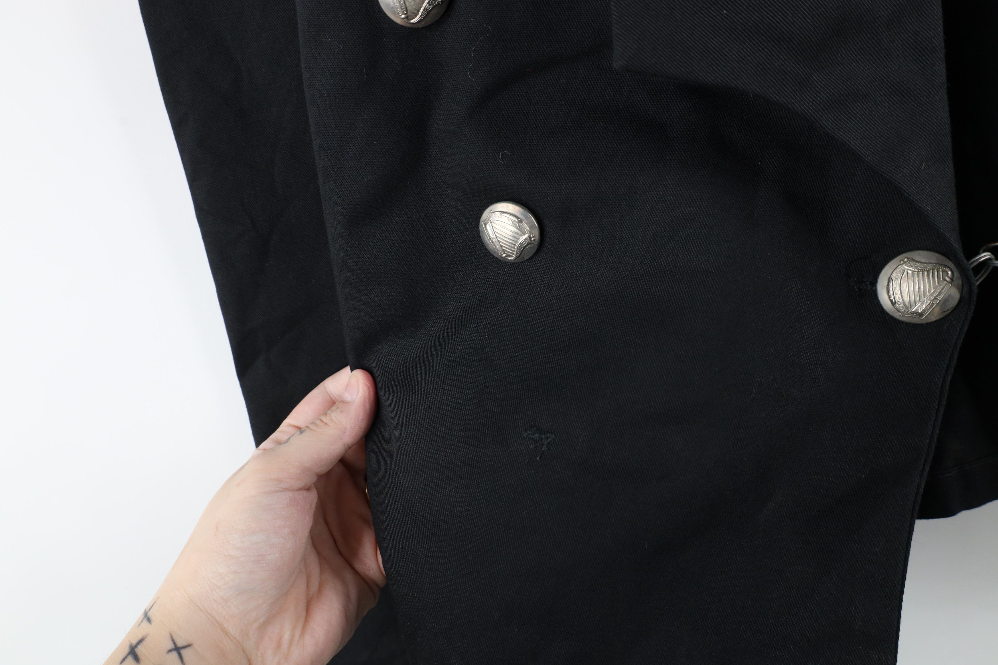 Vintage Vintage 70s Rockabilly Military Style Blazer Jacket USA Size S / US 4 / IT 40 - 4 Thumbnail