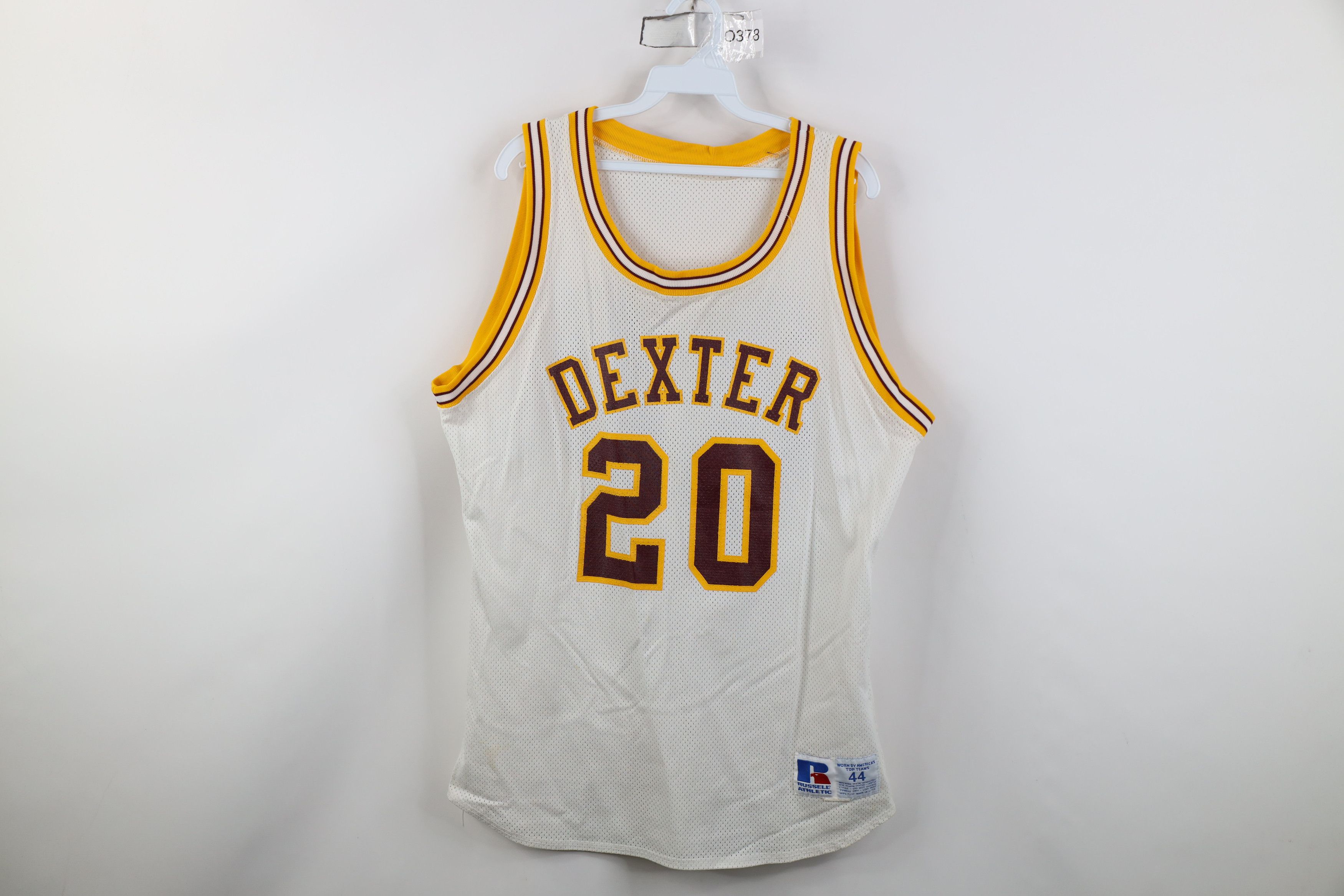Russell Athletic Vintage 90s Russell Athletic Basketball Jersey White USA Size US XXL / EU 58 / 5 - 1 Thumbnail
