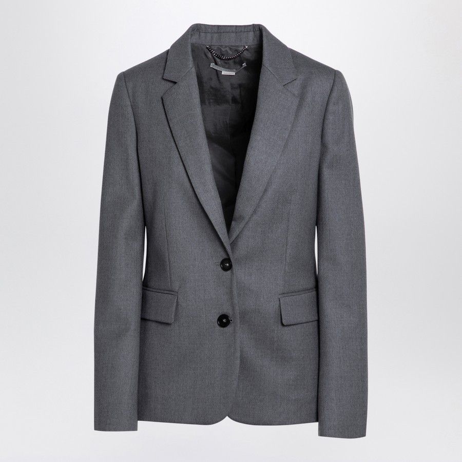 Stella McCartney o1d2blof1024 Single-breasted Jacket in Grey Size S / US 4 / IT 40 - 1 Thumbnail
