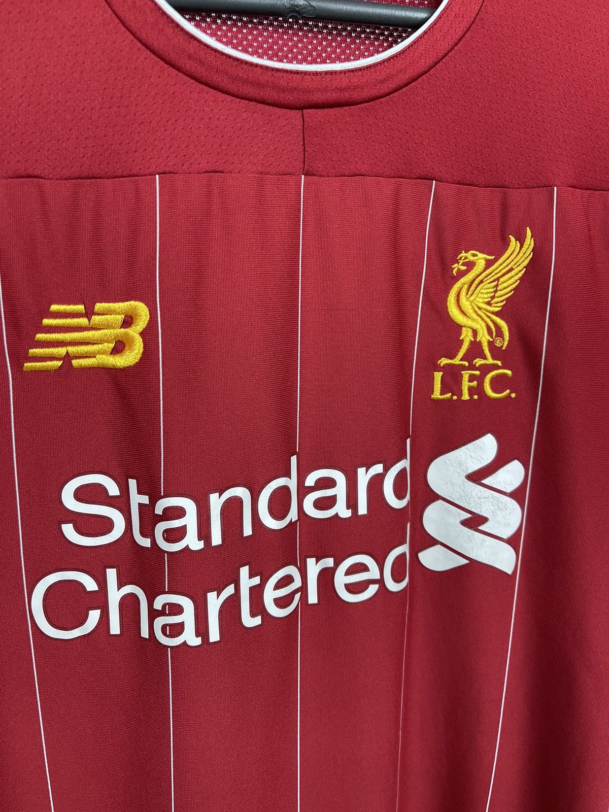 New Balance LIVERPOOL 2019 2020 VIRGIL HOME SHIRT NEW BALANCE SIZE M Size US M / EU 48-50 / 2 - 4 Thumbnail