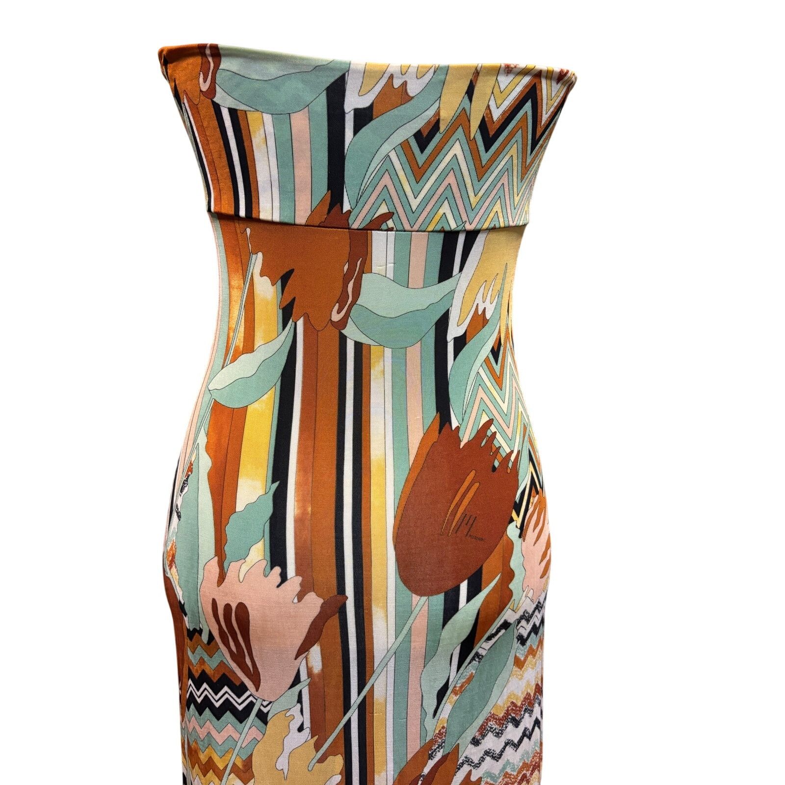 Missoni M Missoni Strapless Halter Maxi Evening Gown Size 6 Size M / US 6-8 / IT 42-44 - 11 Thumbnail