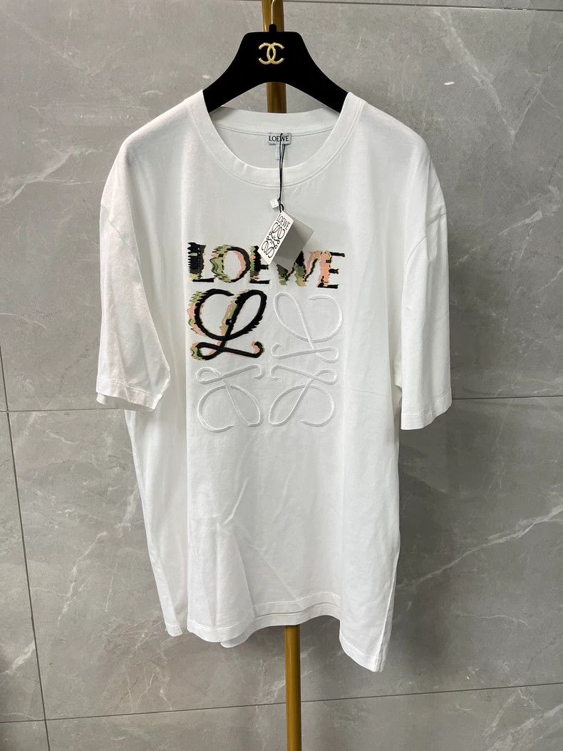 Loewe loewe White short sleeves 2505-Nextarrow Size US M / EU 48-50 / 2 - 1 Thumbnail