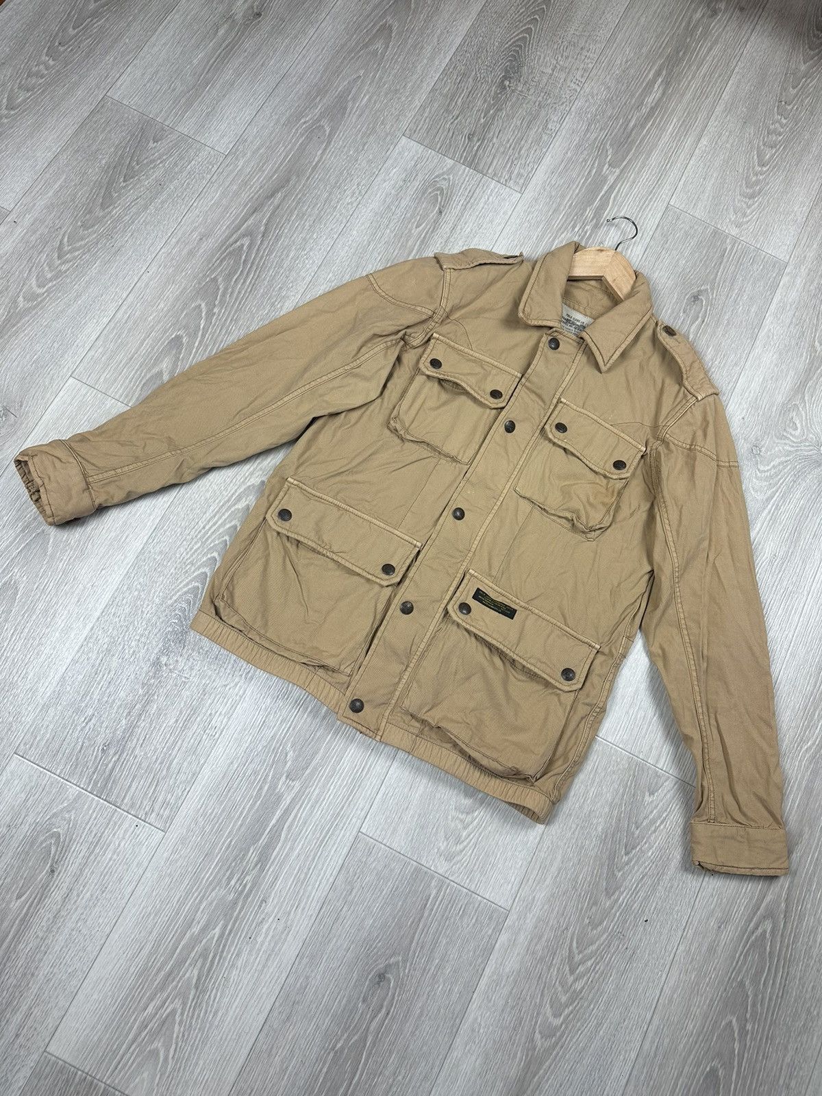 Lauren Ralph Lauren × Polo Ralph Lauren × Vintage Polo Jeans Ralph Lauren Vintage Military Jacket Rare Size US S / EU 44-46 / 1 - 5 Thumbnail