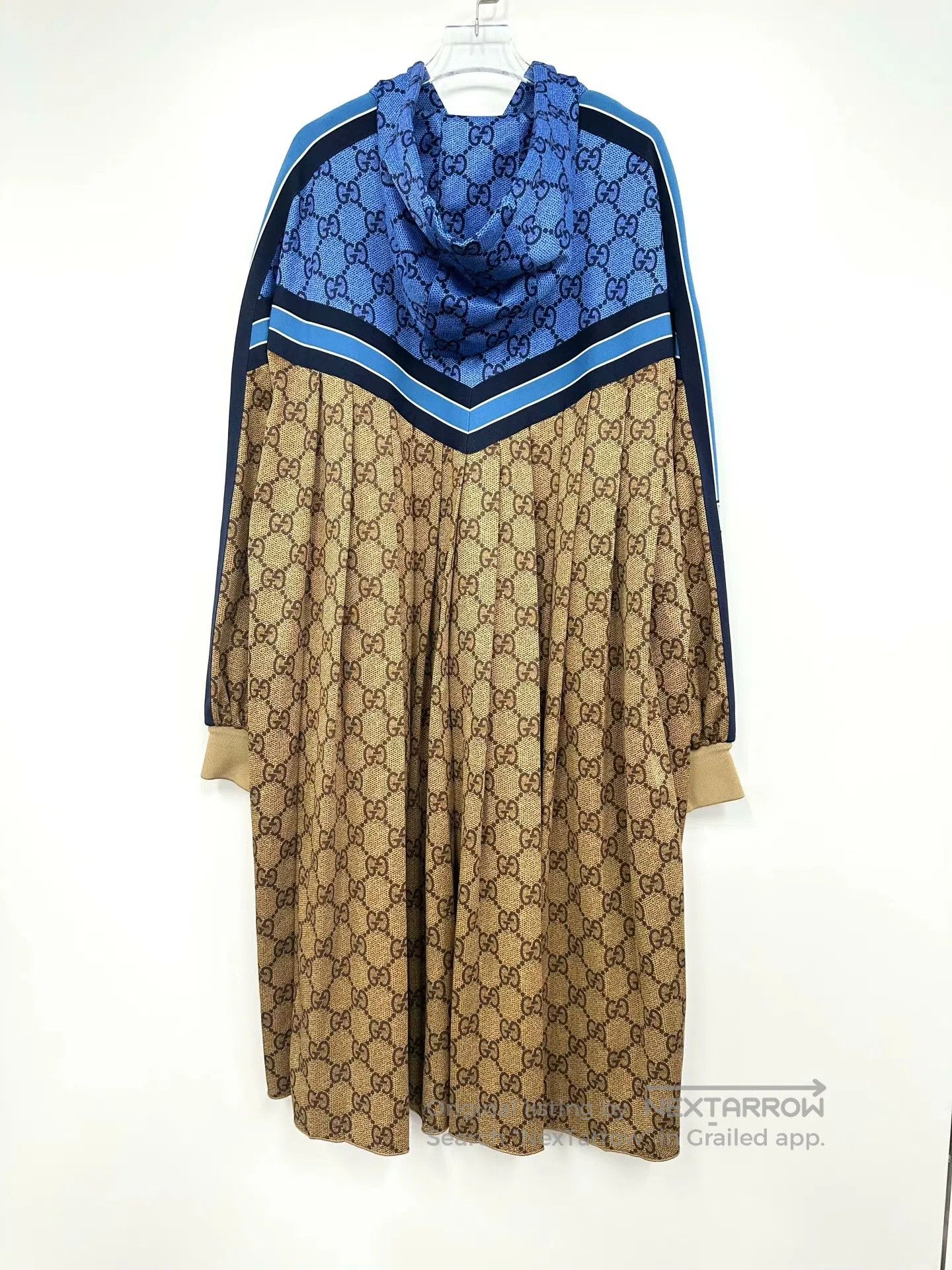 Gucci Guicci Blue and Brown Plaid Monogrammed Side Letter Logo Z Size XS / US 0-2 / IT 36-38 - 2 Thumbnail