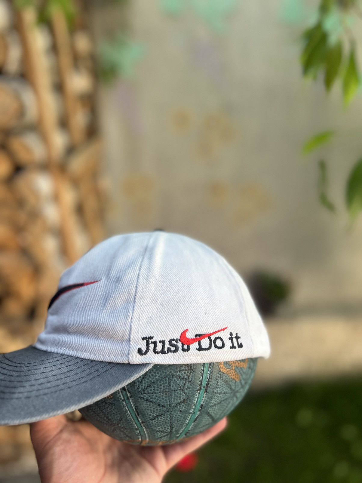 Vintage Nike Big Logo Vintage Cap Hat Just Do It Size ONE SIZE - 3 Thumbnail