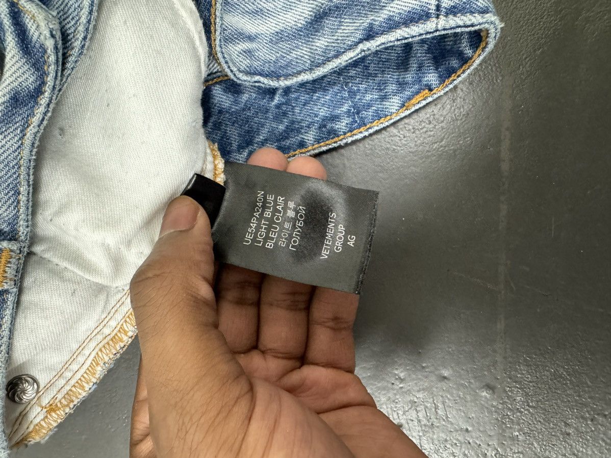 Designer × Vetements Vetements Distressed Flare Denum Size US 31 - 6 Thumbnail