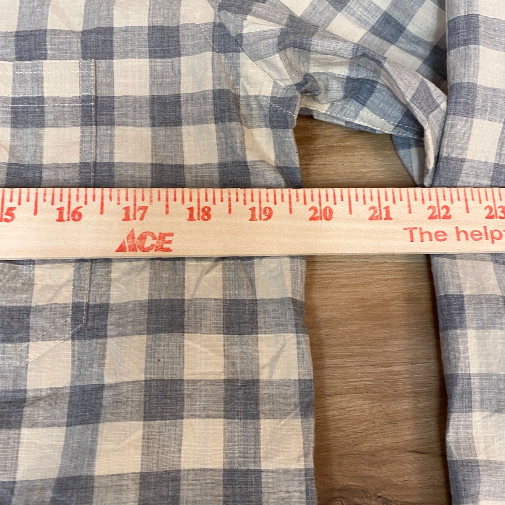Billy Reid Billy Reid Shirt Mens Small Gray Plaid Button-Down Cotton Lightweign Shirt Size US S / EU 44-46 / 1 - 7 Thumbnail