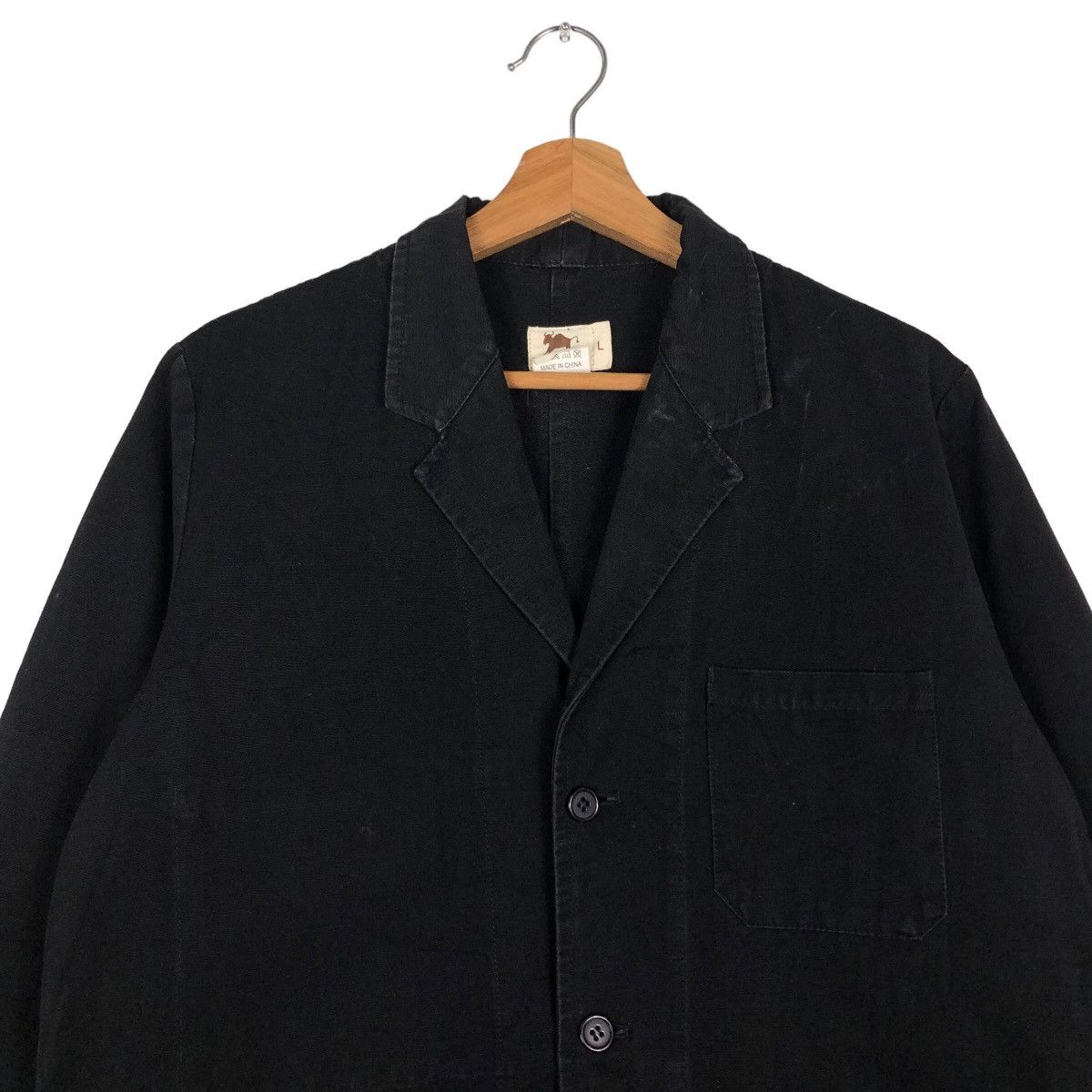 Japanese Brand 🔥Vintage Chore Jacket Buffalo Bobs Japan Issey Miyake Size US L / EU 52-54 / 3 - 3 Thumbnail