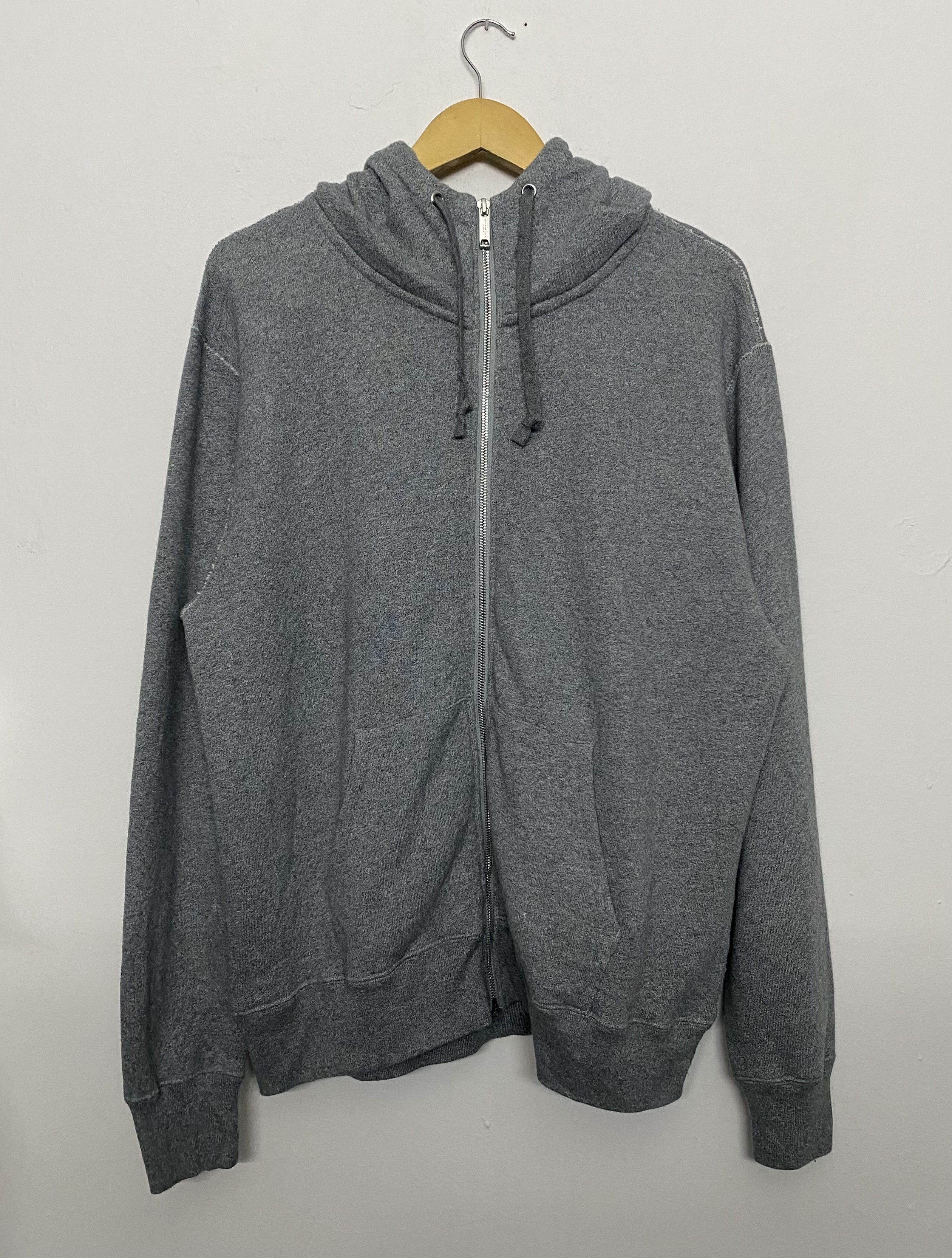 Mackintosh Mackintosh London 13.4oz Full Zip Hoodie Grey Made in Japan Size US L / EU 52-54 / 3 - 2 Thumbnail