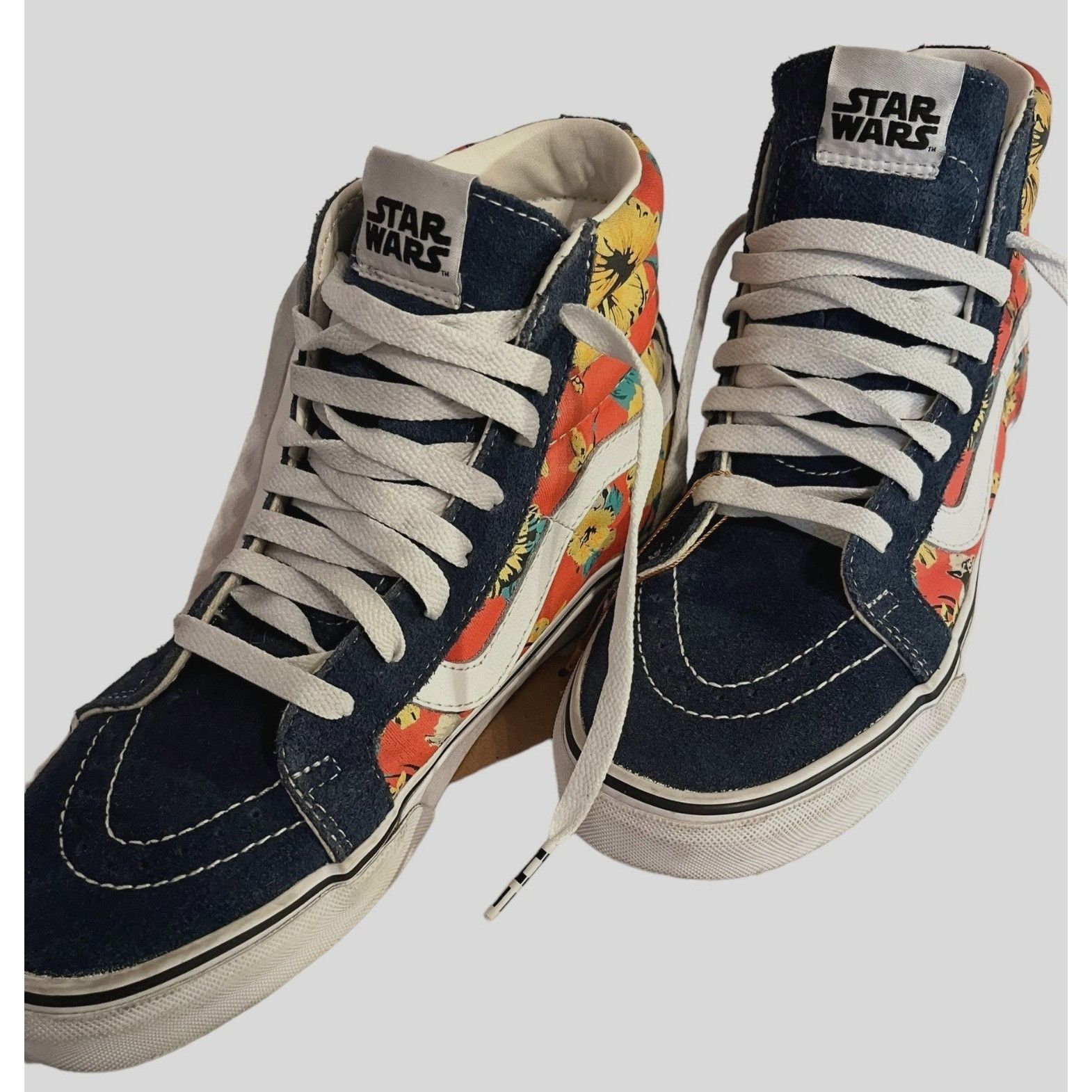Vans X Star Wars Yoda Aloha Sk8 High Shoes Women's Size 9