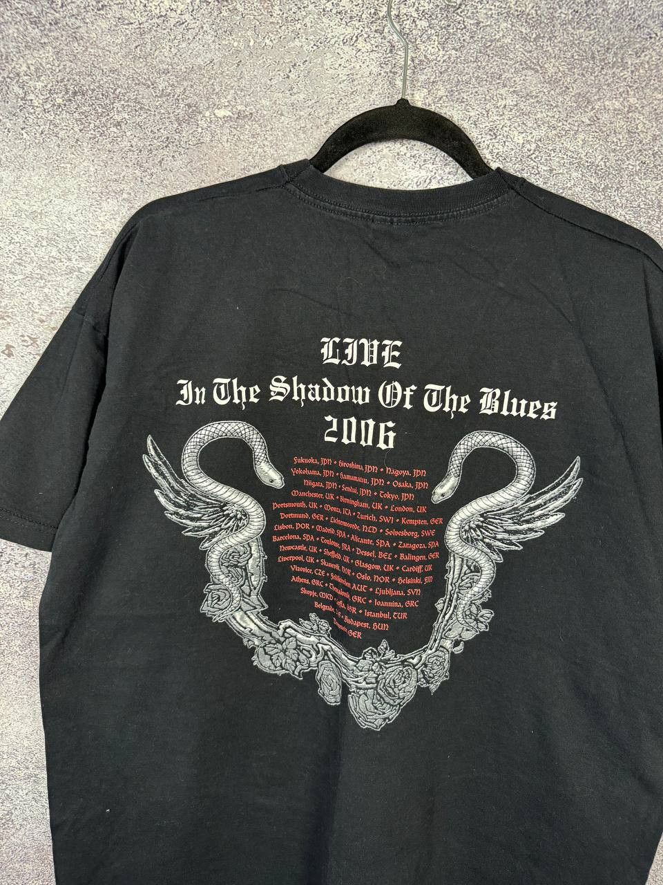 Band Tees Whitesnake Live in The Shadow of The Blues 2006 Concert Size US XL / EU 56 / 4 - 8 Thumbnail