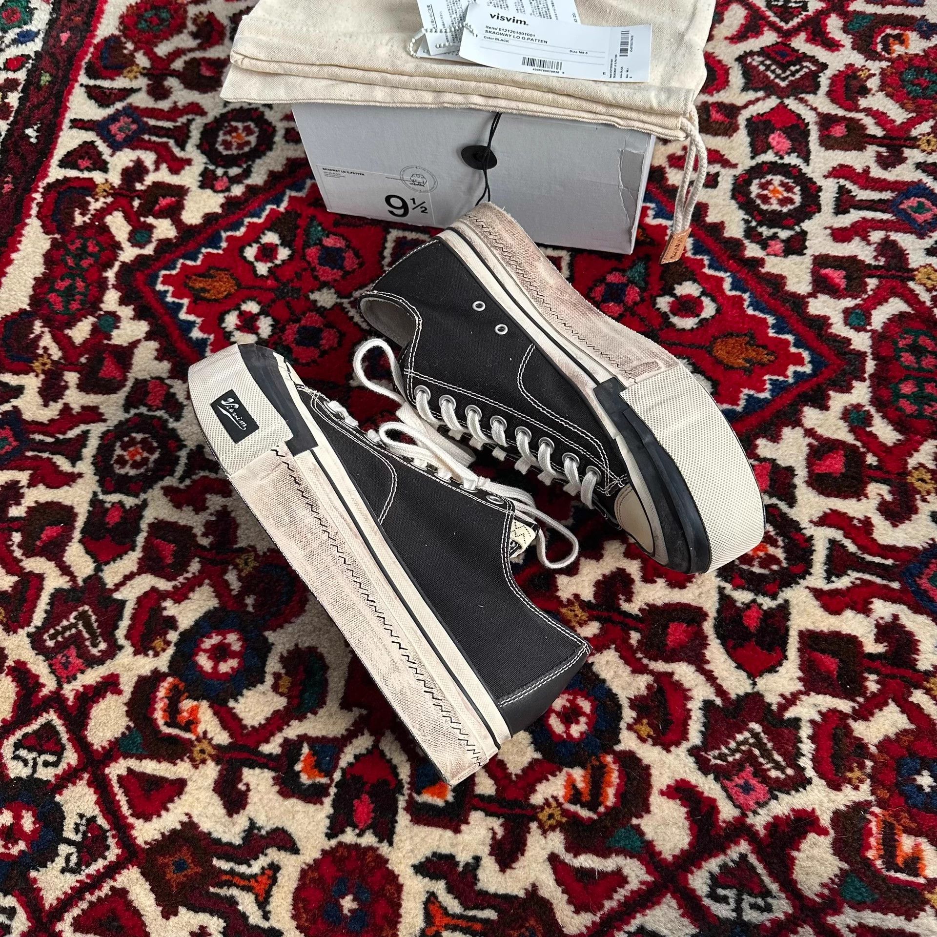 Visvim visvim 21aw skagway canvas sneakers 9.5 Size US 9.5 / EU 42-43 - 5 Thumbnail