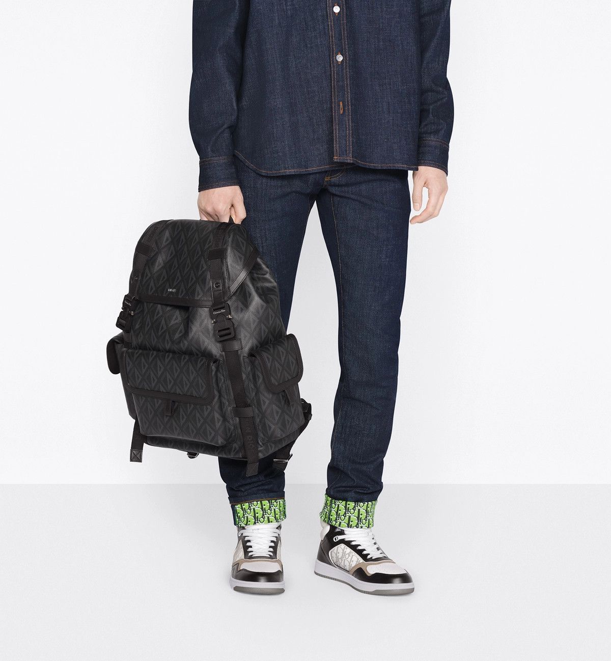 Dior o1bcso1str0226 Size:OS/Hit The Road Backpack in Black Size ONE SIZE - 6 Thumbnail