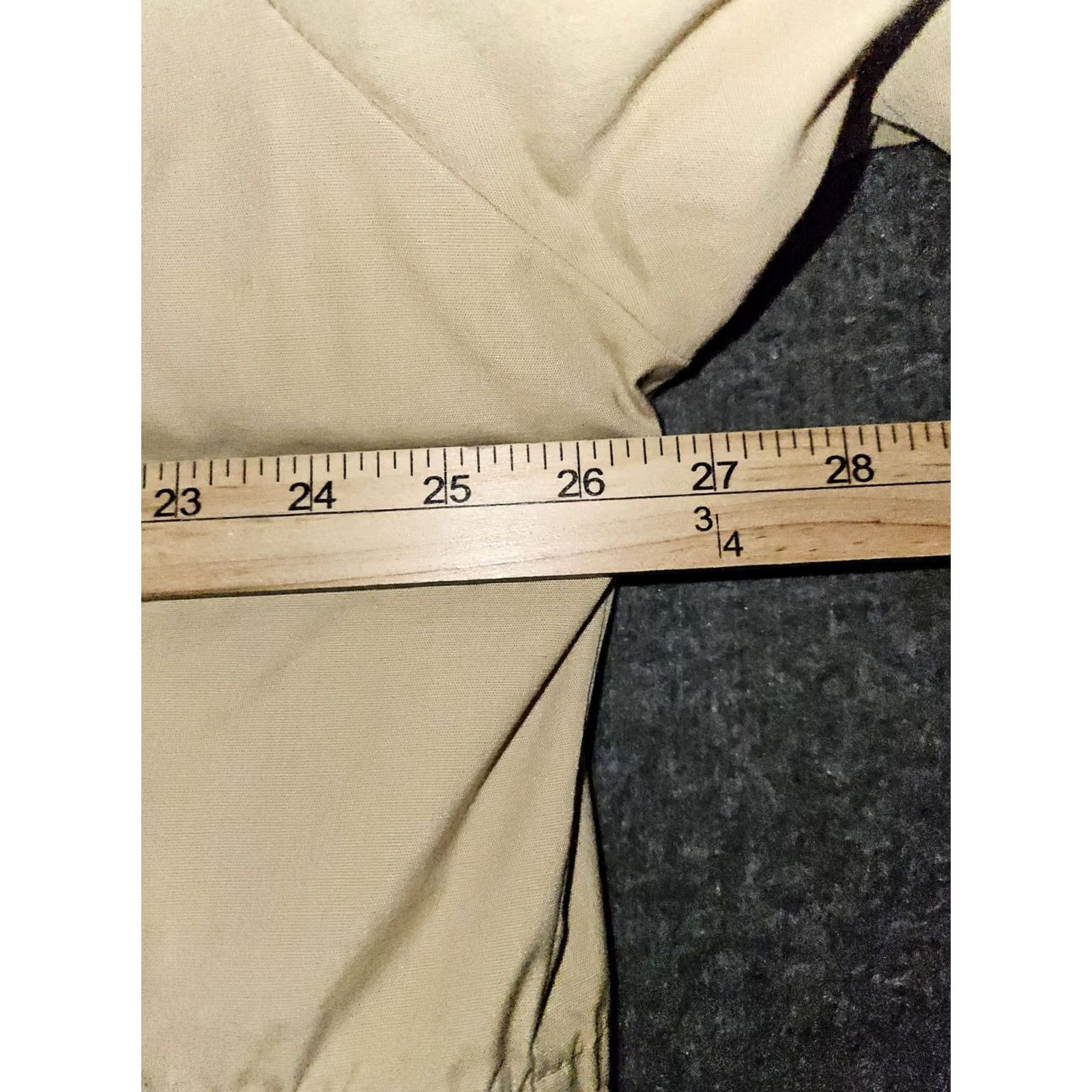 Dunbrooke VINTAGE Dunbrooke Jacket Mens XL Tan Blue Zip Snap Embroidered Railroad USA 80s 90s Comfort Pockets Full Zip Snaps Size US XL / EU 56 / 4 - 4 Thumbnail