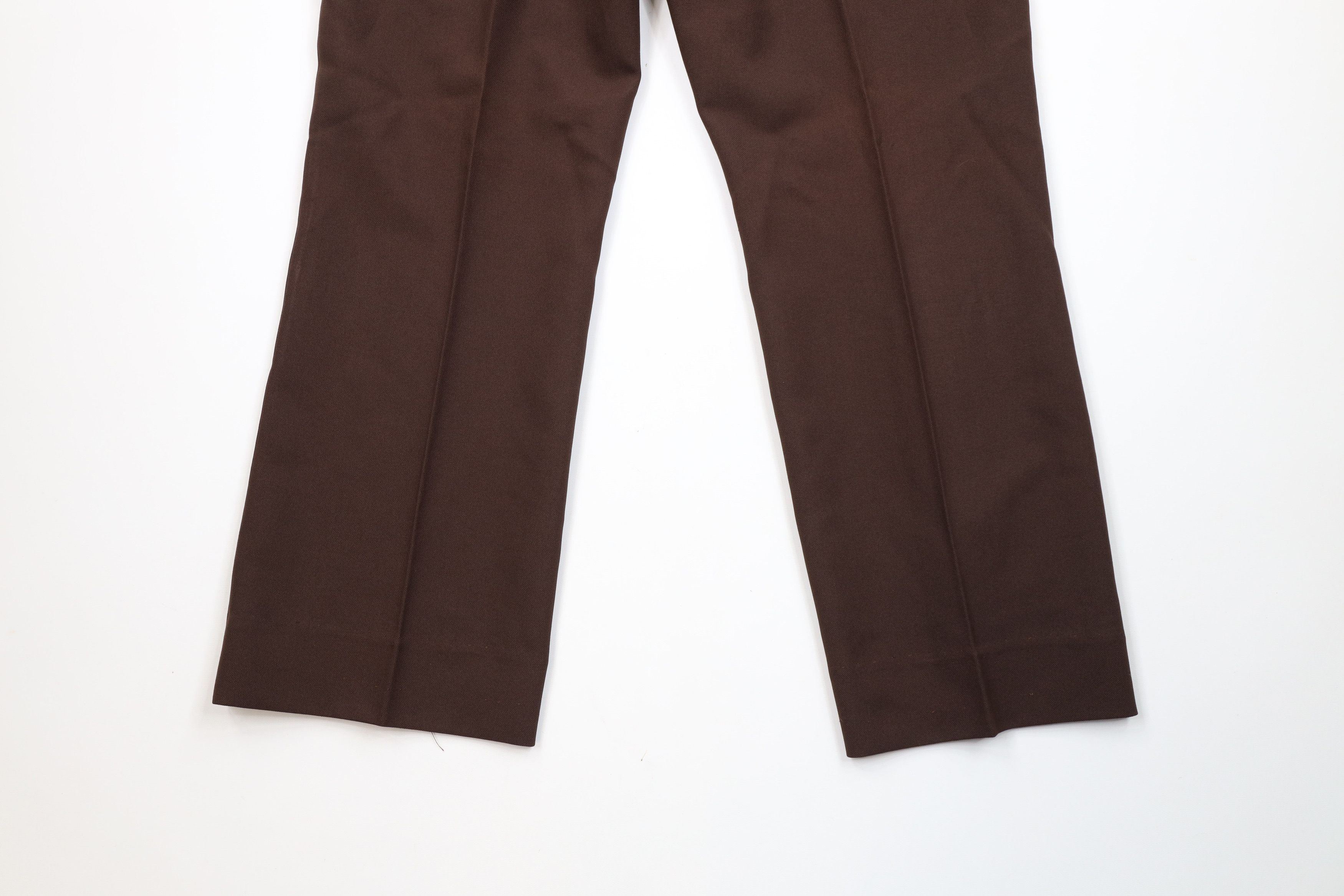 Vintage Vintage 70s Streetwear Bell Bottoms Chino Pants Brown USA Size US 40 / EU 56 - 15 Thumbnail