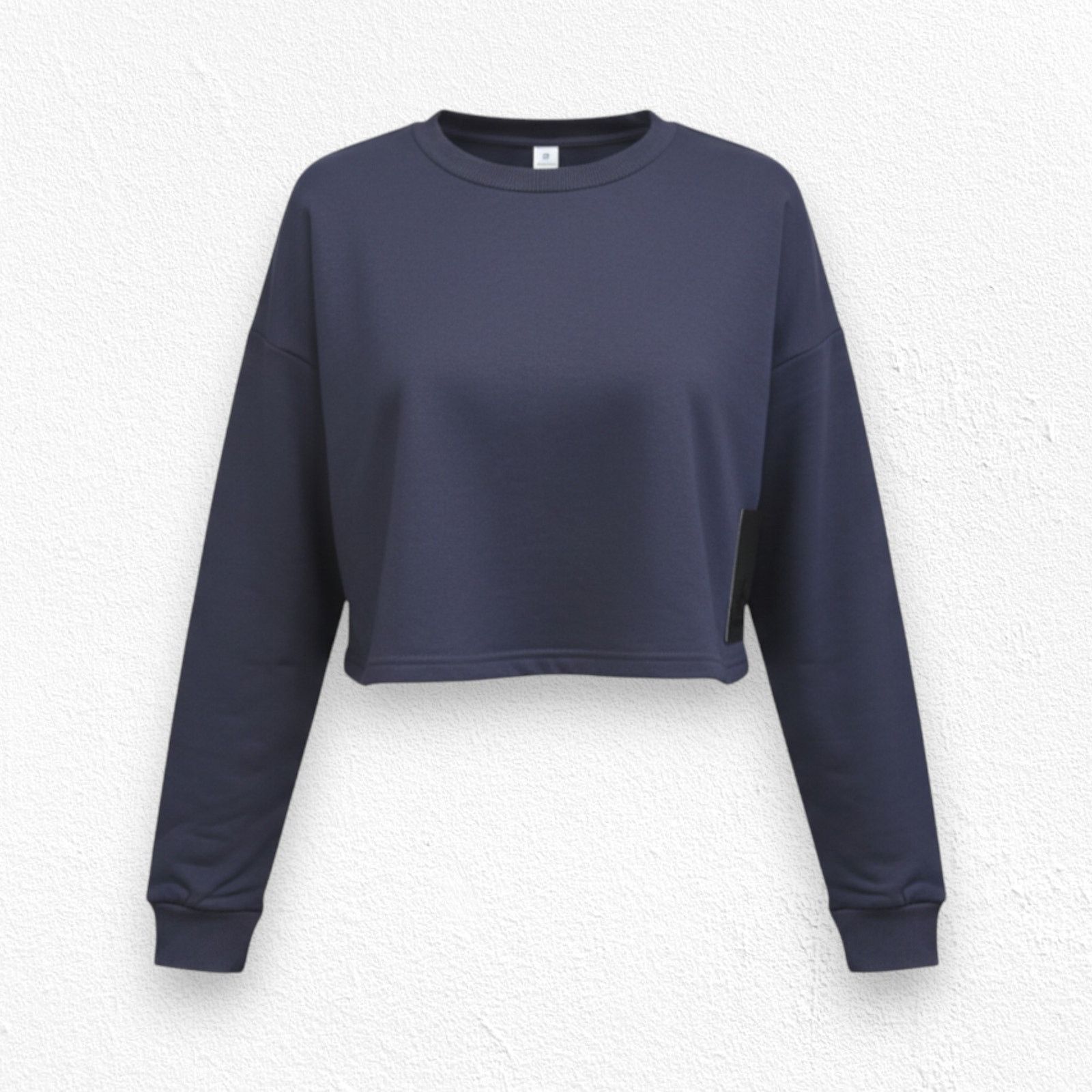 Other Dark Navy Blue Cropped Pullover Sweatshirt Size Medium Size M / US 6-8 / IT 42-44 - 1 Thumbnail