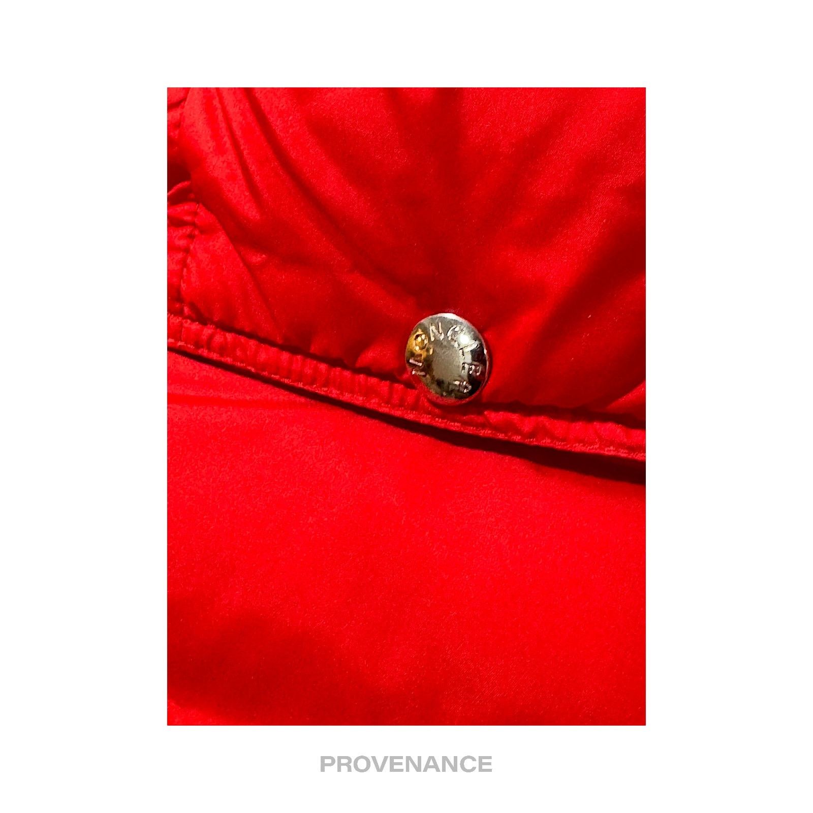 Moncler 🔴 Moncler Brel Down Puffer Bomber Jacket Coat - Red 3 L Size US L / EU 52-54 / 3 - 13 Thumbnail