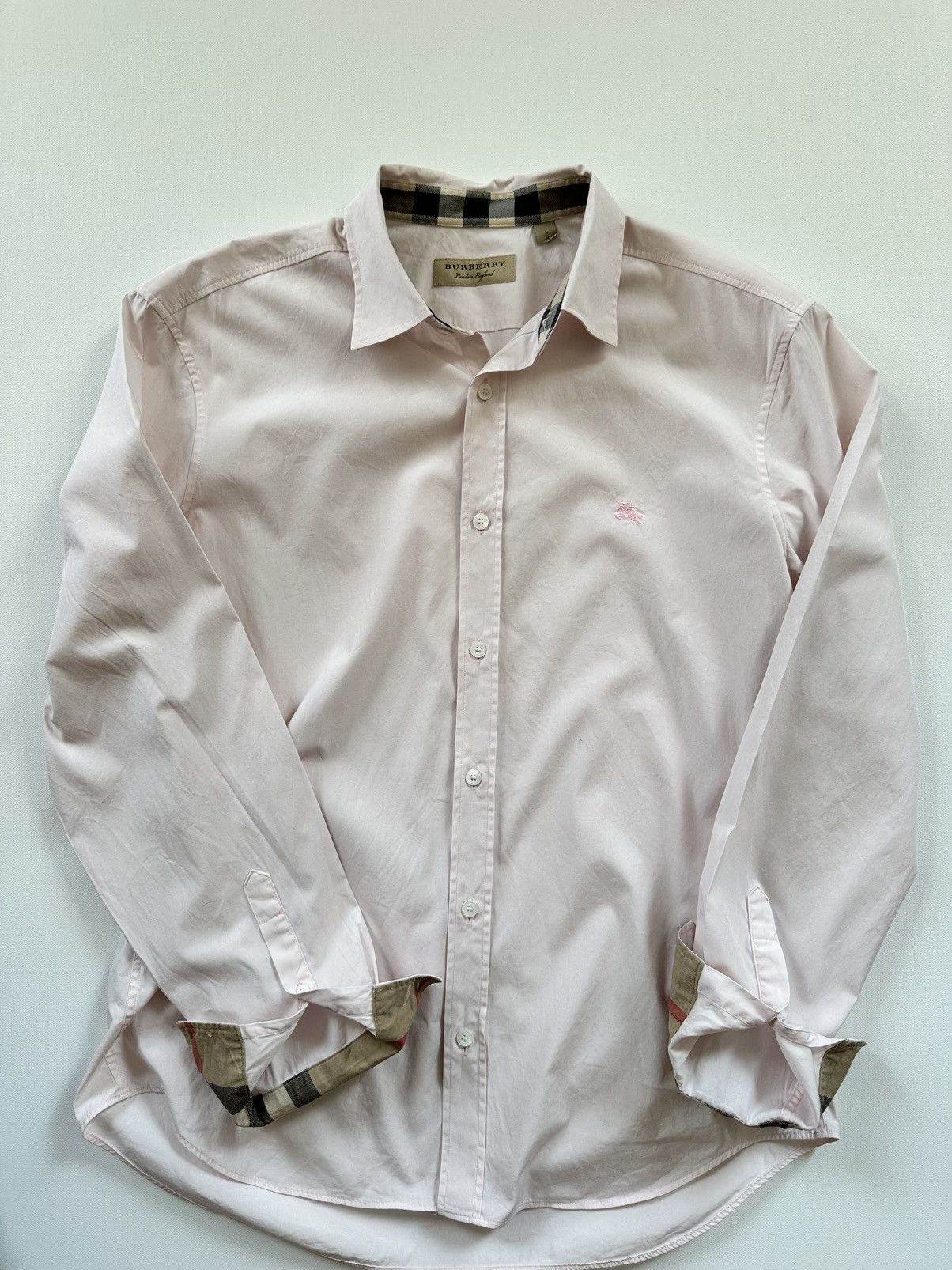 Burberry Classic Burberry Button Down Size US L / EU 52-54 / 3 - 1 Thumbnail