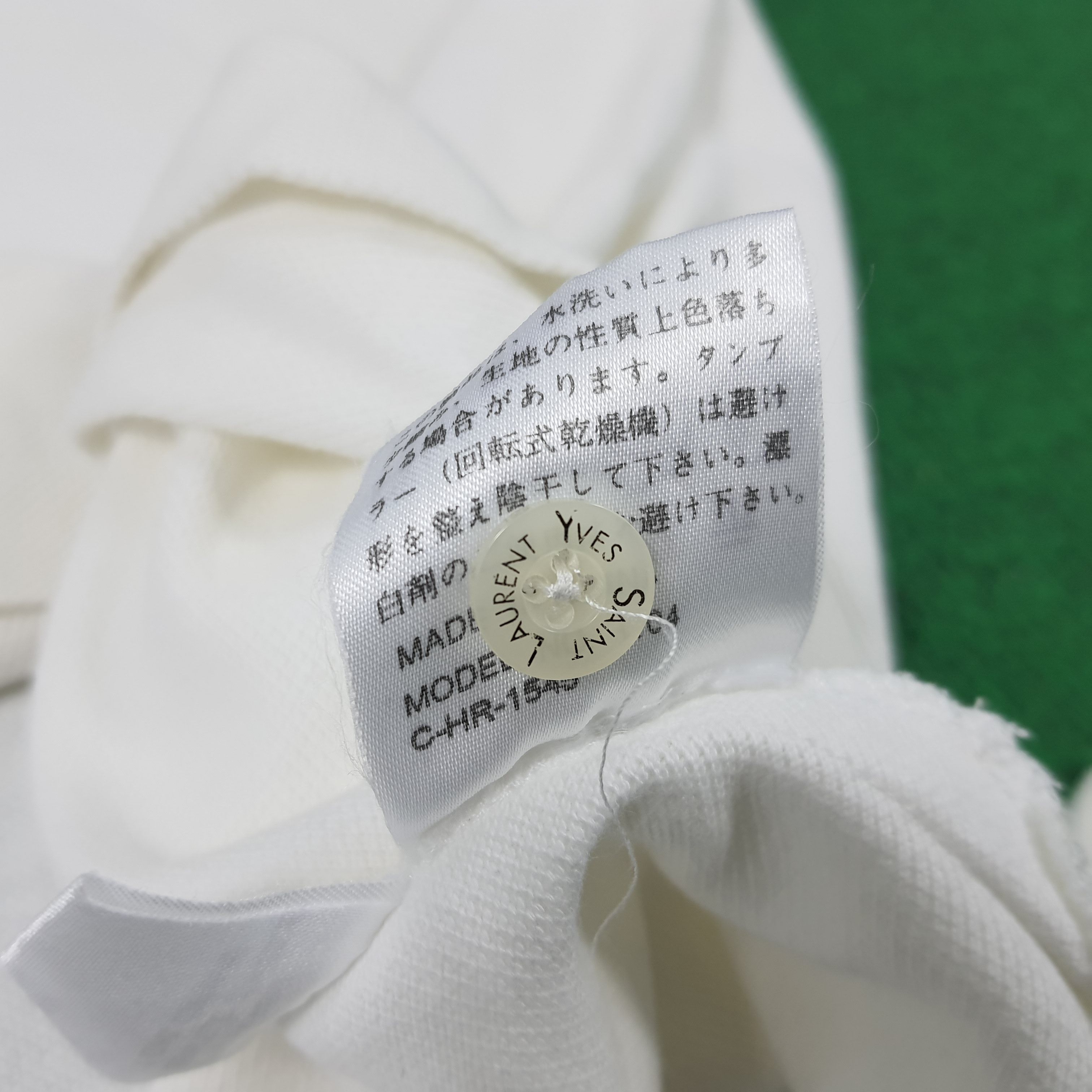 Vintage × Yves Saint Laurent Vintage Yves Saint Laurent Luxury Designer Polo Shirt Size US M / EU 48-50 / 2 - 7 Thumbnail