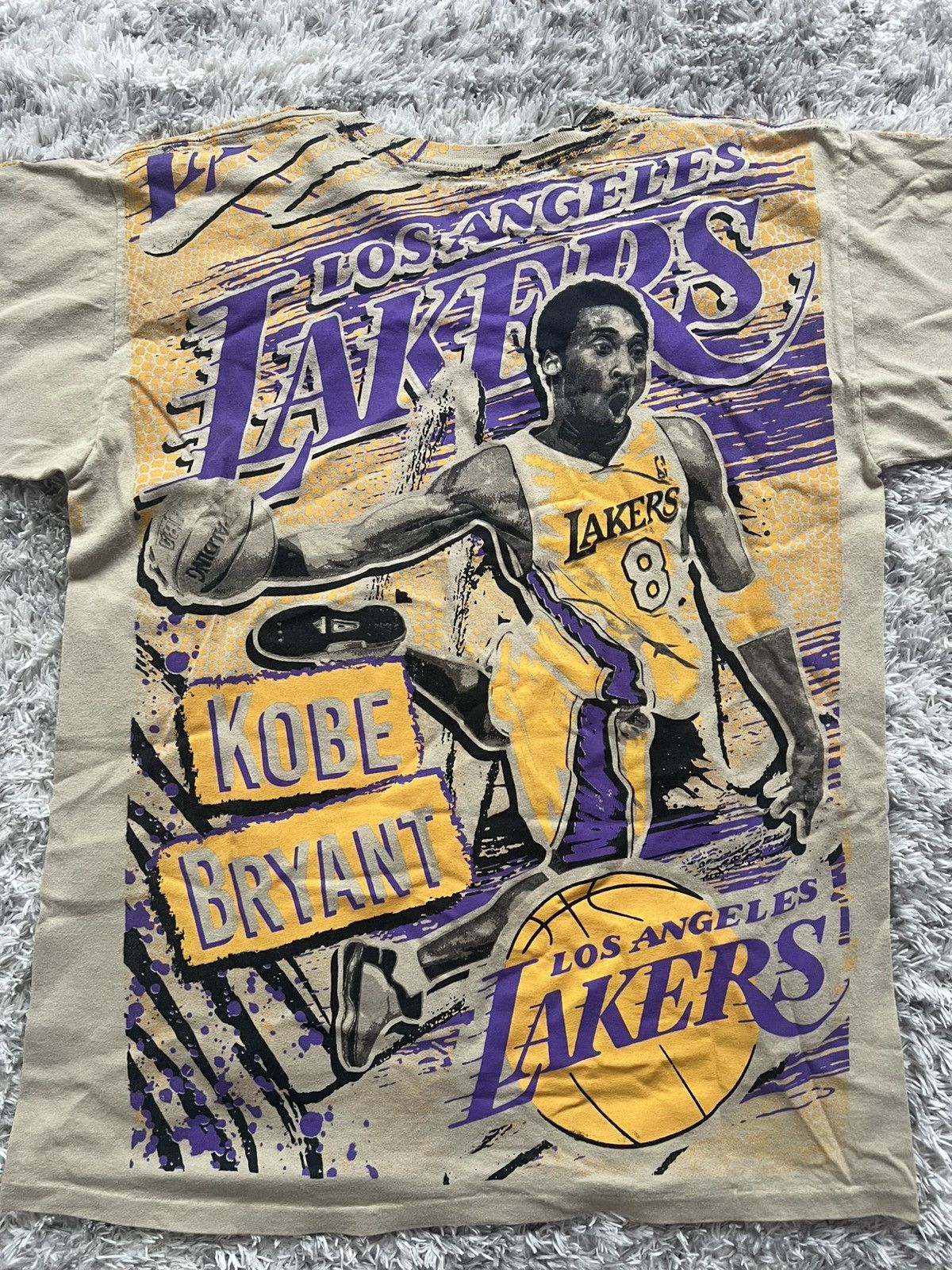 Other Kobe Bryant Lakers NBA AOP Magic Johnson Style T Shirt Size US L / EU 52-54 / 3 - 3 Thumbnail