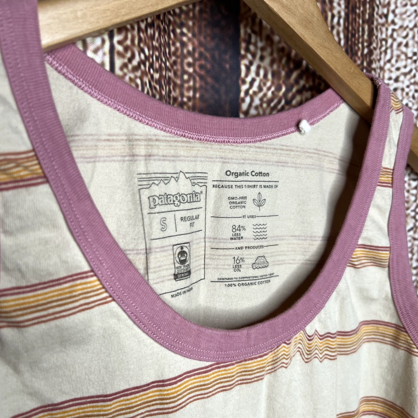 Patagonia Patagonia Women's Ridge Rise Stripe Repeat Organic Tank Top Size Small Size S / US 4 / IT 40 - 2 Thumbnail