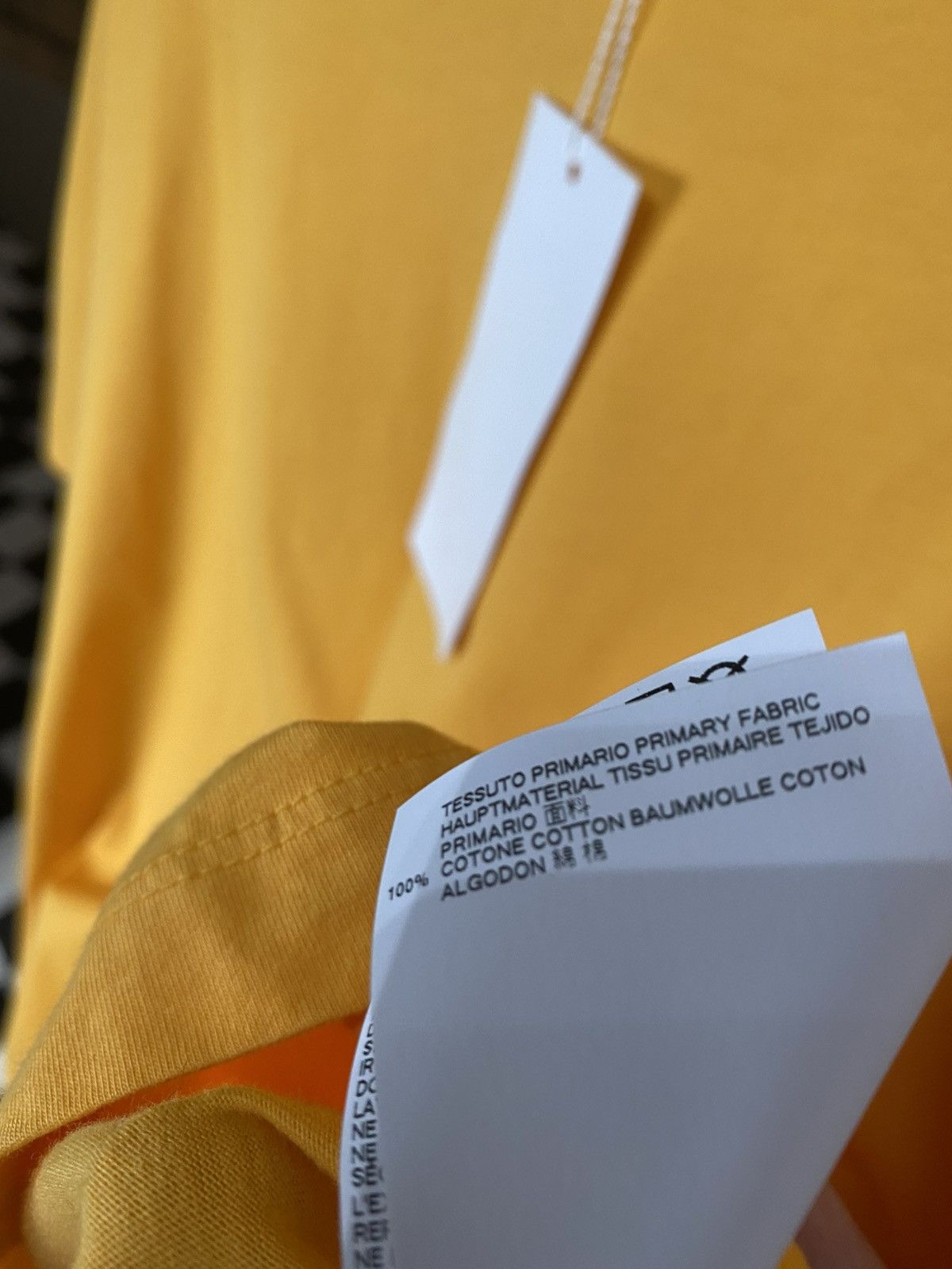 Maison Margiela SS18 $220 NEW MAISON MARGIELA TEE RELAXED FIT ORANGE SZ XXL Size US L / EU 52-54 / 3 - 7 Thumbnail