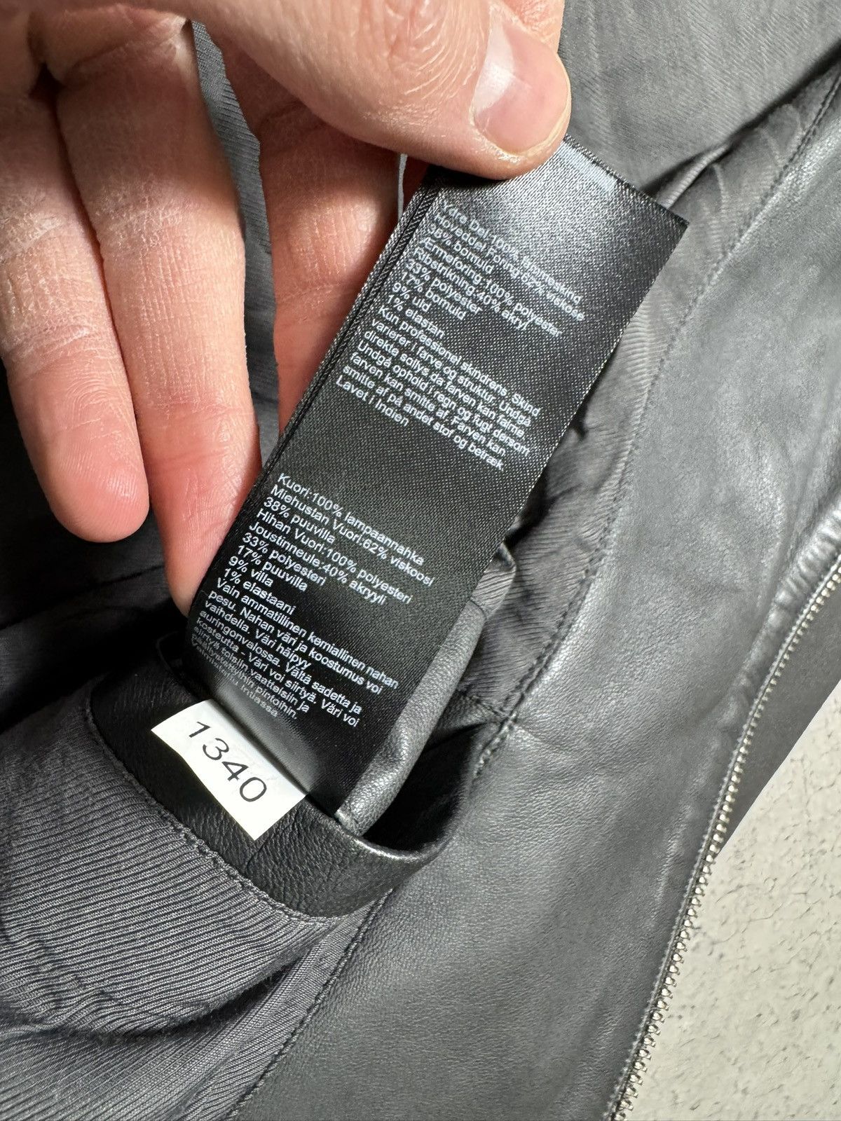 Allsaints Allsaints Leather Bomber Jacket Size S Size US S / EU 44-46 / 1 - 9 Thumbnail