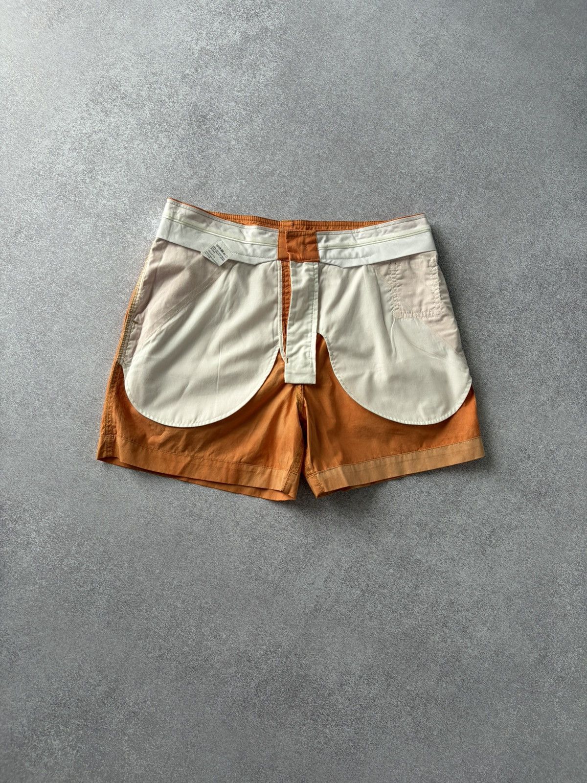 Jacquemus Jacquemus Le Coup De Soleil Orange Pattern Cotton Shorts Size US 32 / EU 48 - 10 Thumbnail