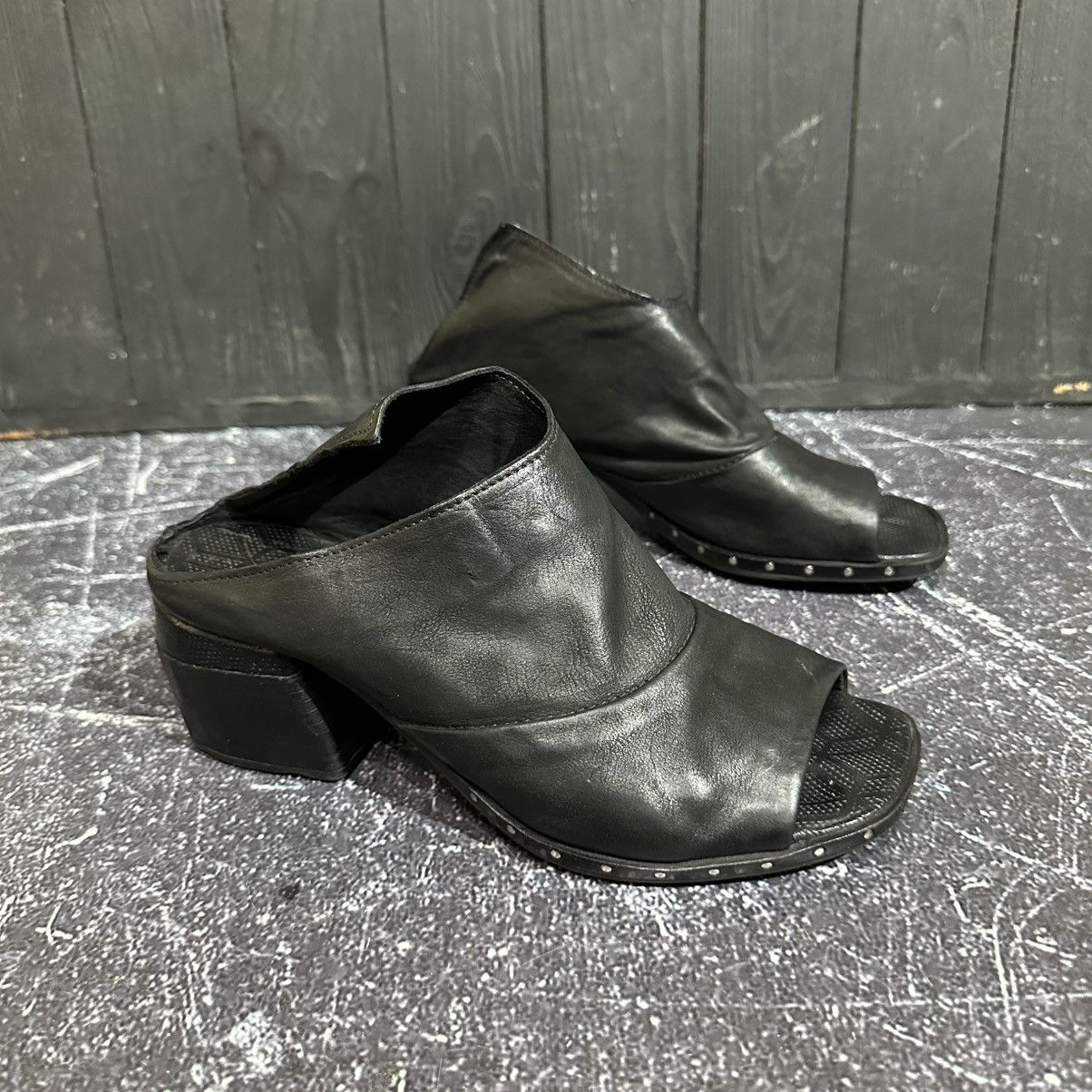 A.S.98 A.S 98 Airsteps Women’s Leather Sandals 38s Rick Owens Style Size US 8 / IT 38 - 2 Thumbnail