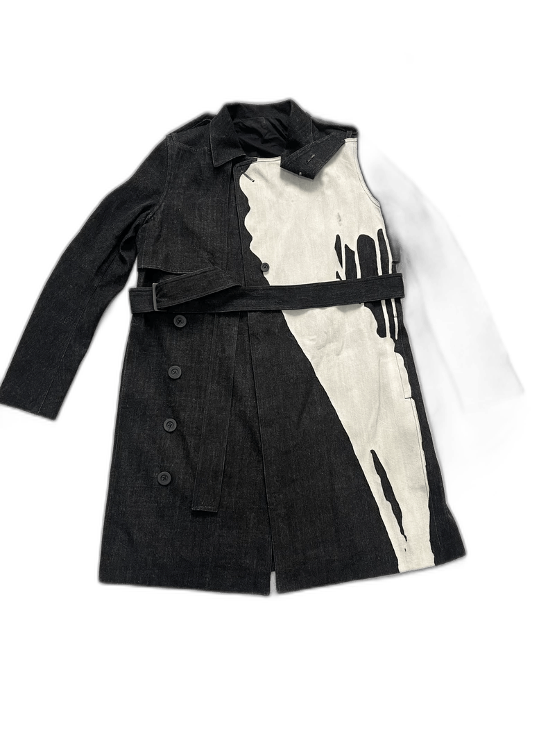 Rick Owens rick owens fw16 ink splatter coat Size US L / EU 52-54 / 3 - 1 Thumbnail