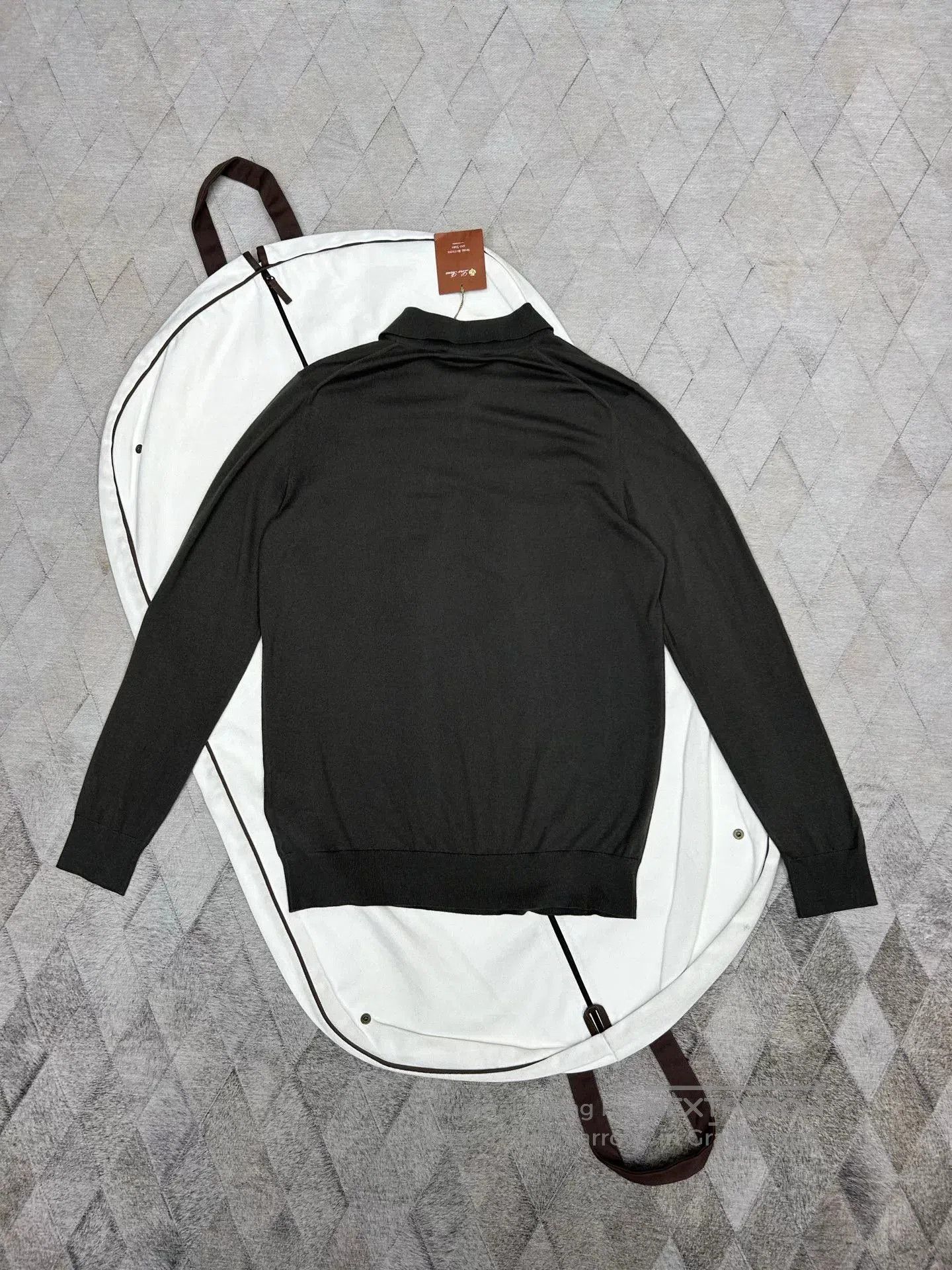 Loro Piana Loro Piana Vicuna Knit Polo Sweater. Size US L / EU 52-54 / 3 - 4 Thumbnail