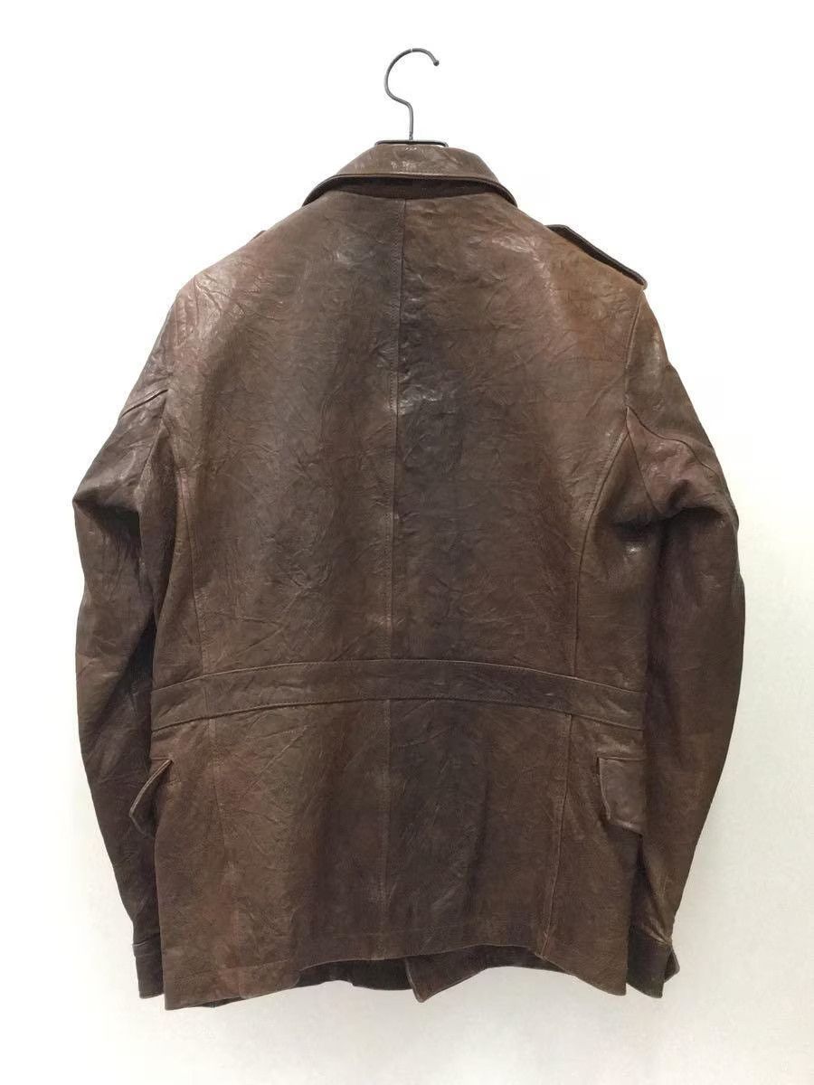 Avirex Avirex Plain Leather Jacket Blouson Brown Size US S / EU 44-46 / 1 - 2 Thumbnail
