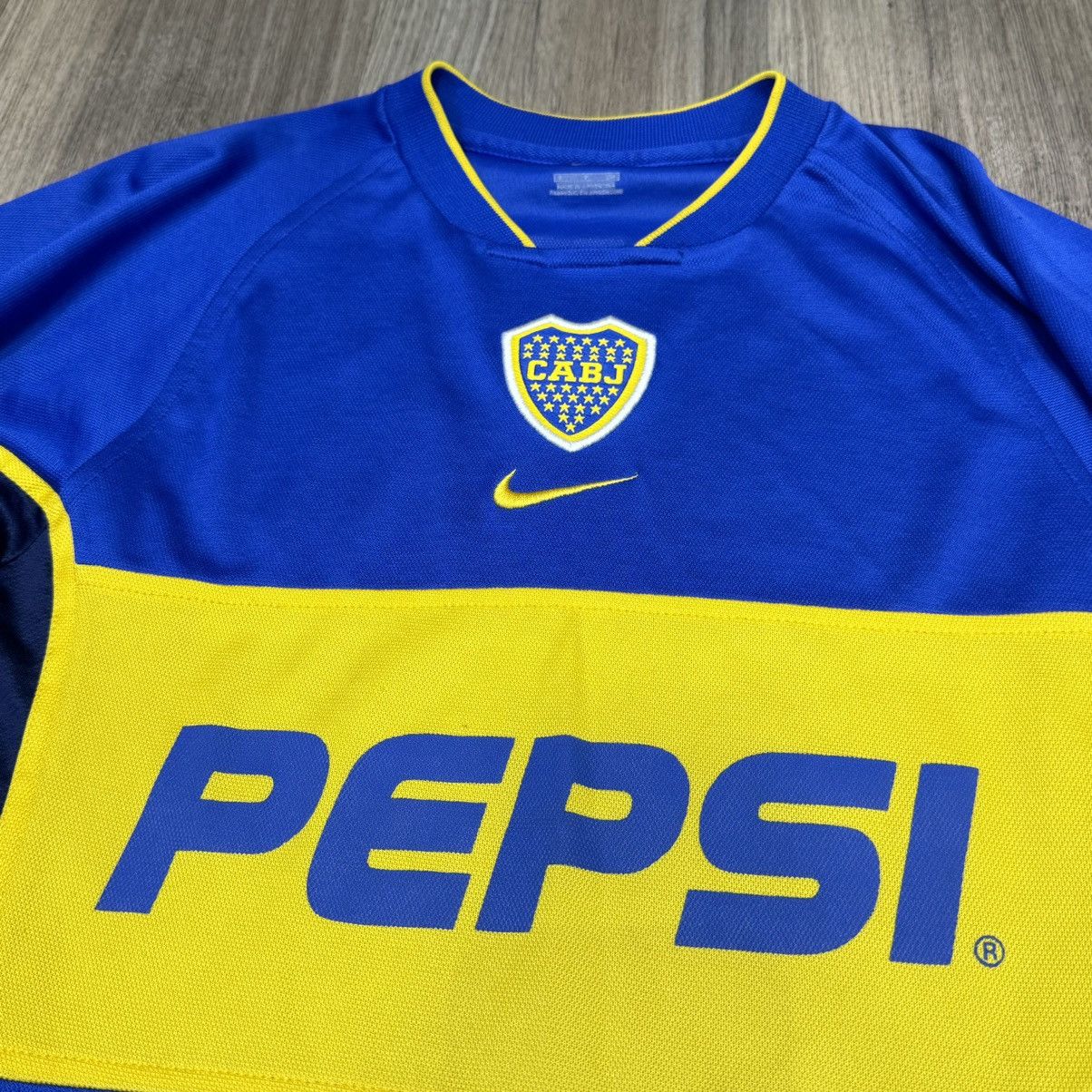 Nike boca juniors 01/02 home shirt Size US S / EU 44-46 / 1 - 3 Thumbnail