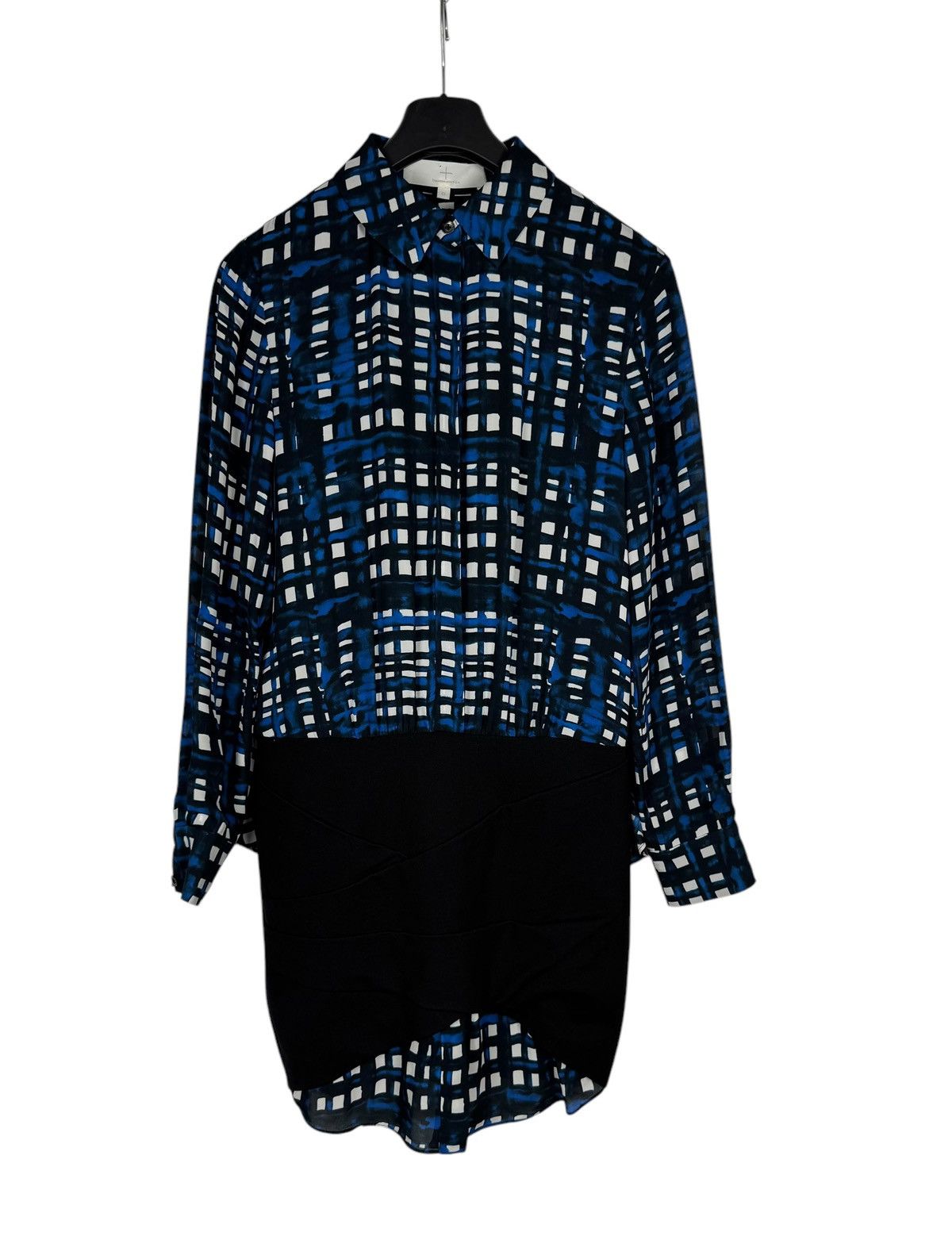 THAKOON Thakoon Addition Plaid Silk Mini Dress size 0 Size XS / US 0-2 / IT 36-38 - 12 Thumbnail