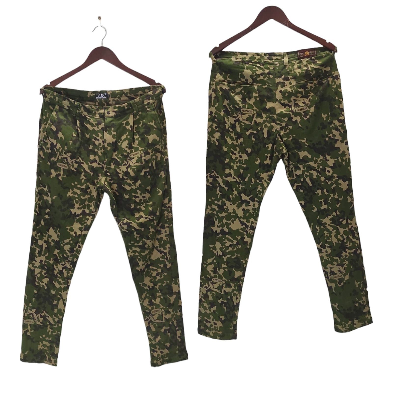 image of Hysteric Glamour Camo Sweatpants, Men's (Size 30)