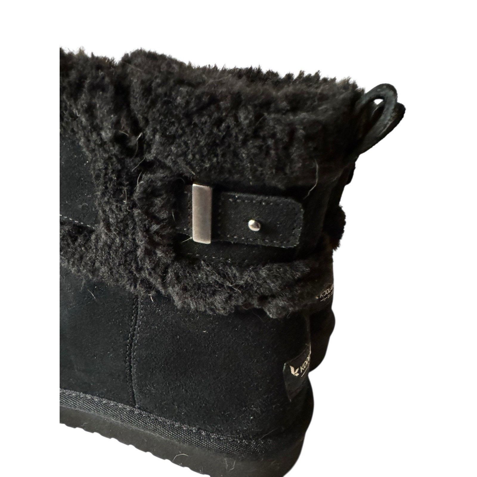 Koolaburra Koolaburra by UGG Women's Barlee Mini Suede Boots Black Size US 9 / IT 39 - 4 Thumbnail