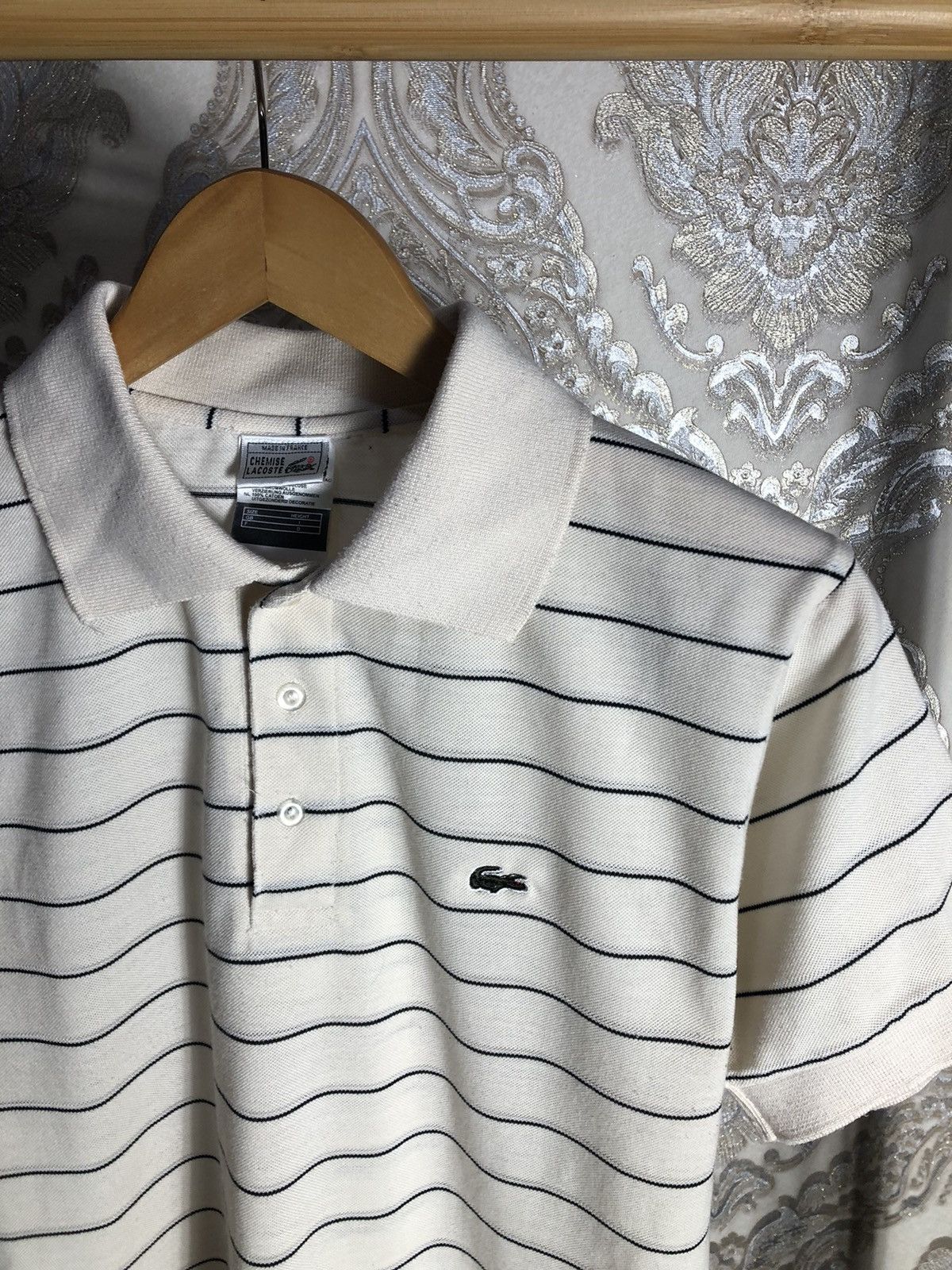 Lacoste VERY RARE LACOSTE CHEMISE RETRO DESIGNER POLO TENNIS Y2K 90s Size US S / EU 44-46 / 1 - 2 Thumbnail