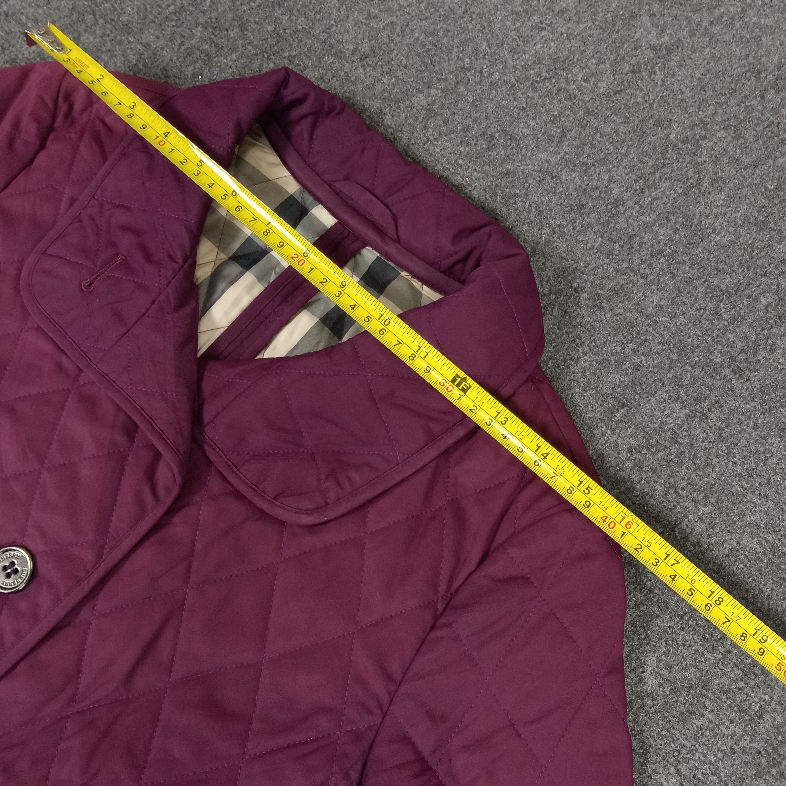 Burberry × Vintage Burberry London Luxury Brand Quilted Jacket Size XS / US 0-2 / IT 36-38 - 8 Thumbnail