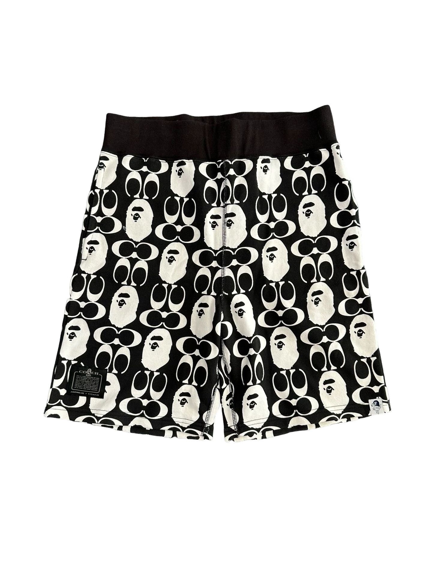 Bape × Coach Coach x Bape Logo Print Shorts Size M Size US 32 / EU 48 - 1 Thumbnail