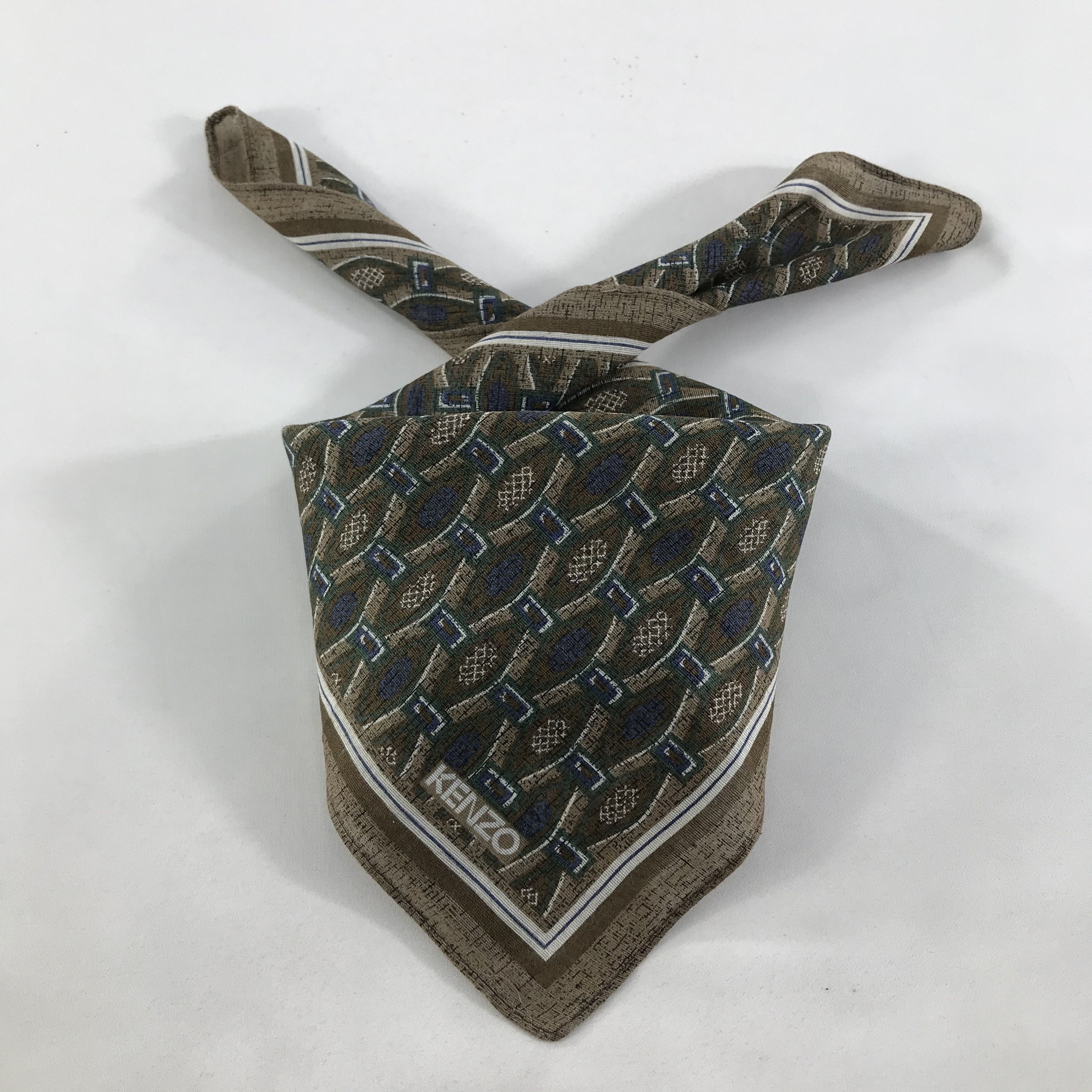 Kenzo × Vintage Kenzo Bandana / Handkerchief / Neckerchief - S1416 Size ONE SIZE - 3 Thumbnail