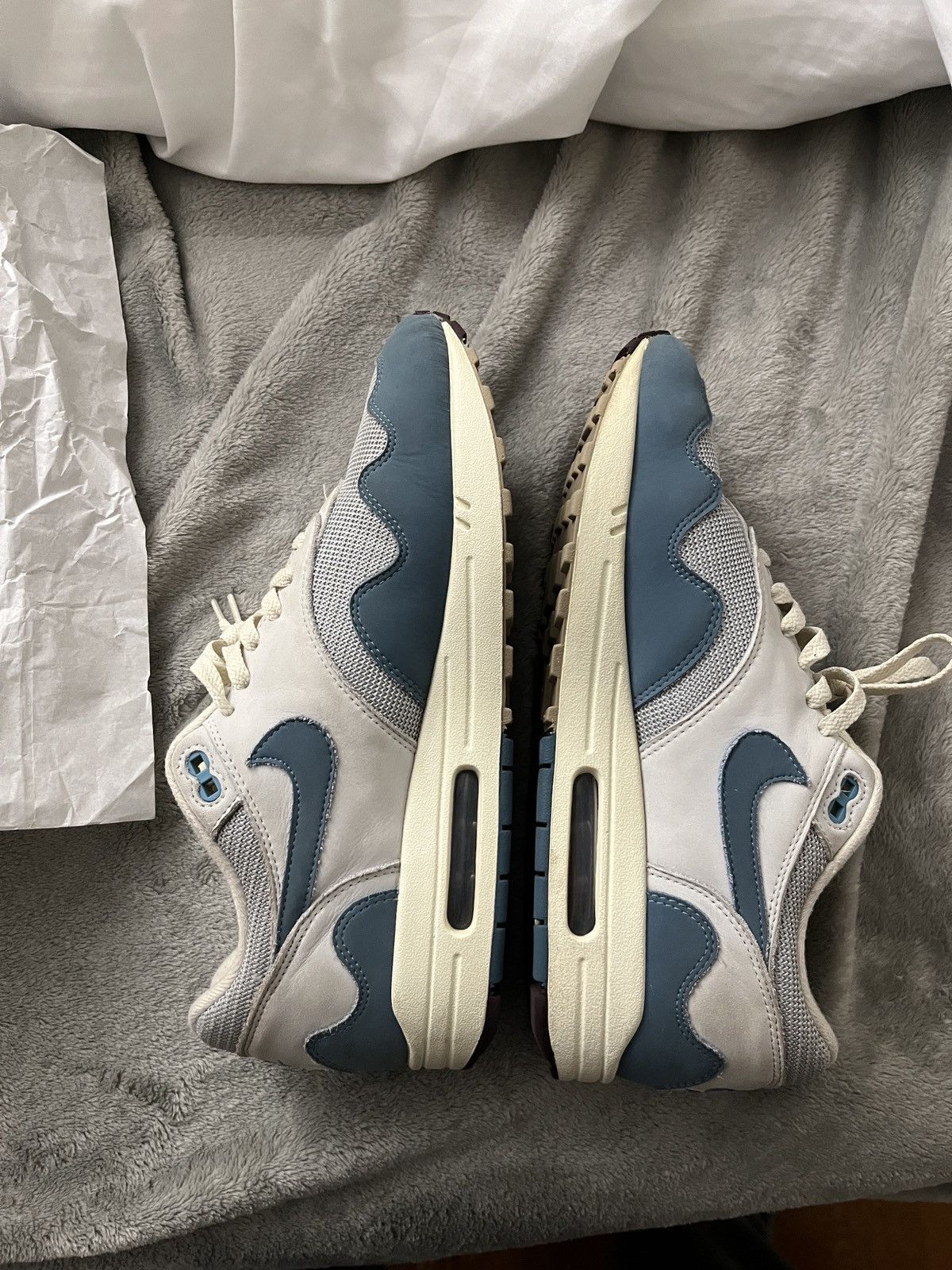 Nike × Patta Nike Air Max 1 Patta Waves Noise Aqua Size US 10.5 / EU 43-44 - 9 Thumbnail