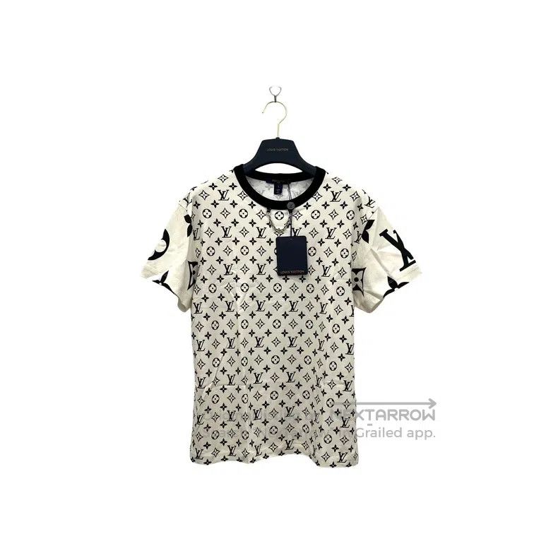 Louis Vuitton Louis Vuitton Full printed printed chain short sleeves Size US S / EU 44-46 / 1 - 1 Thumbnail