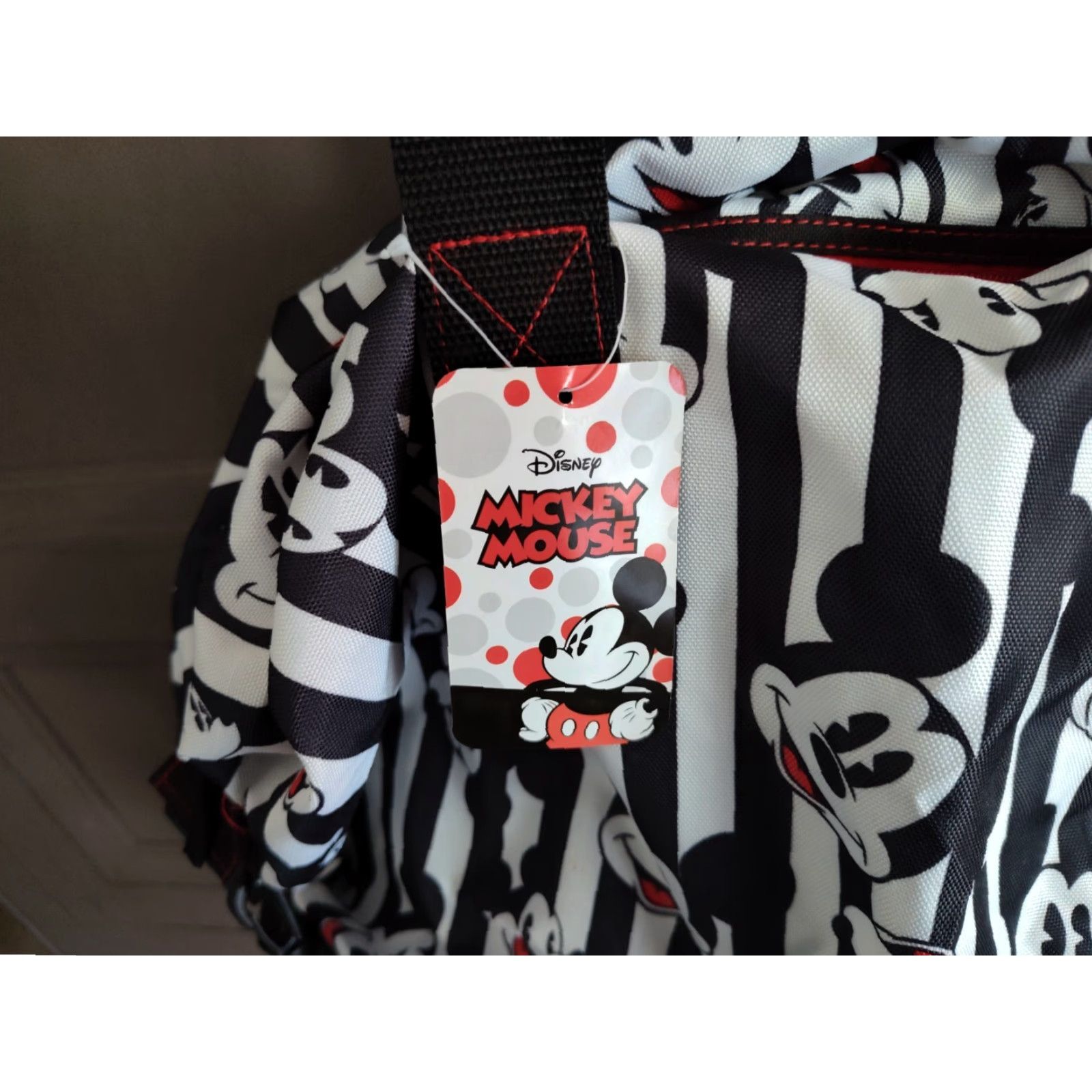 Disney Disney Mickey Mouse Weekend Duffle Bag Light Weight Travel Packable Tote NWT Size ONE SIZE - 2 Thumbnail
