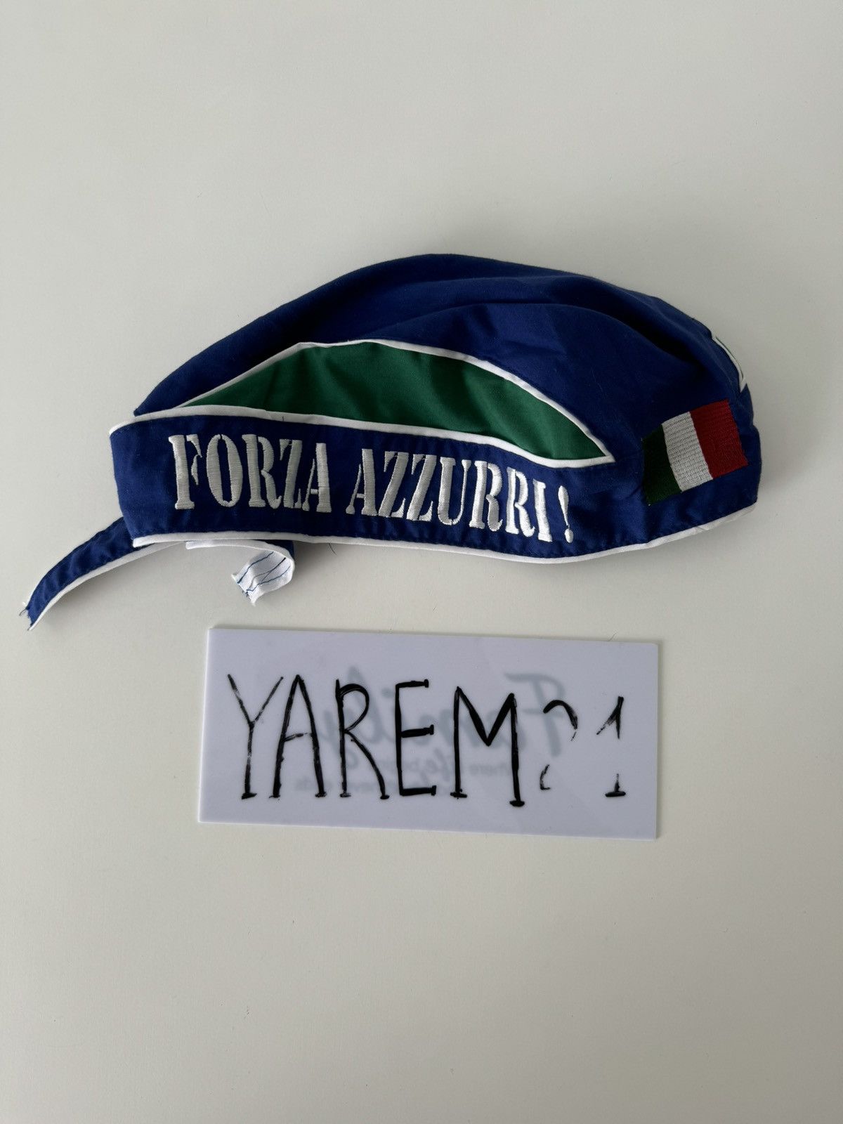 Vintage Forza Azzurri Italy vintage hat cap Size ONE SIZE - 1 Thumbnail